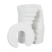 Tür Klemmschutz 10er-Set Weiss von Relaxdays