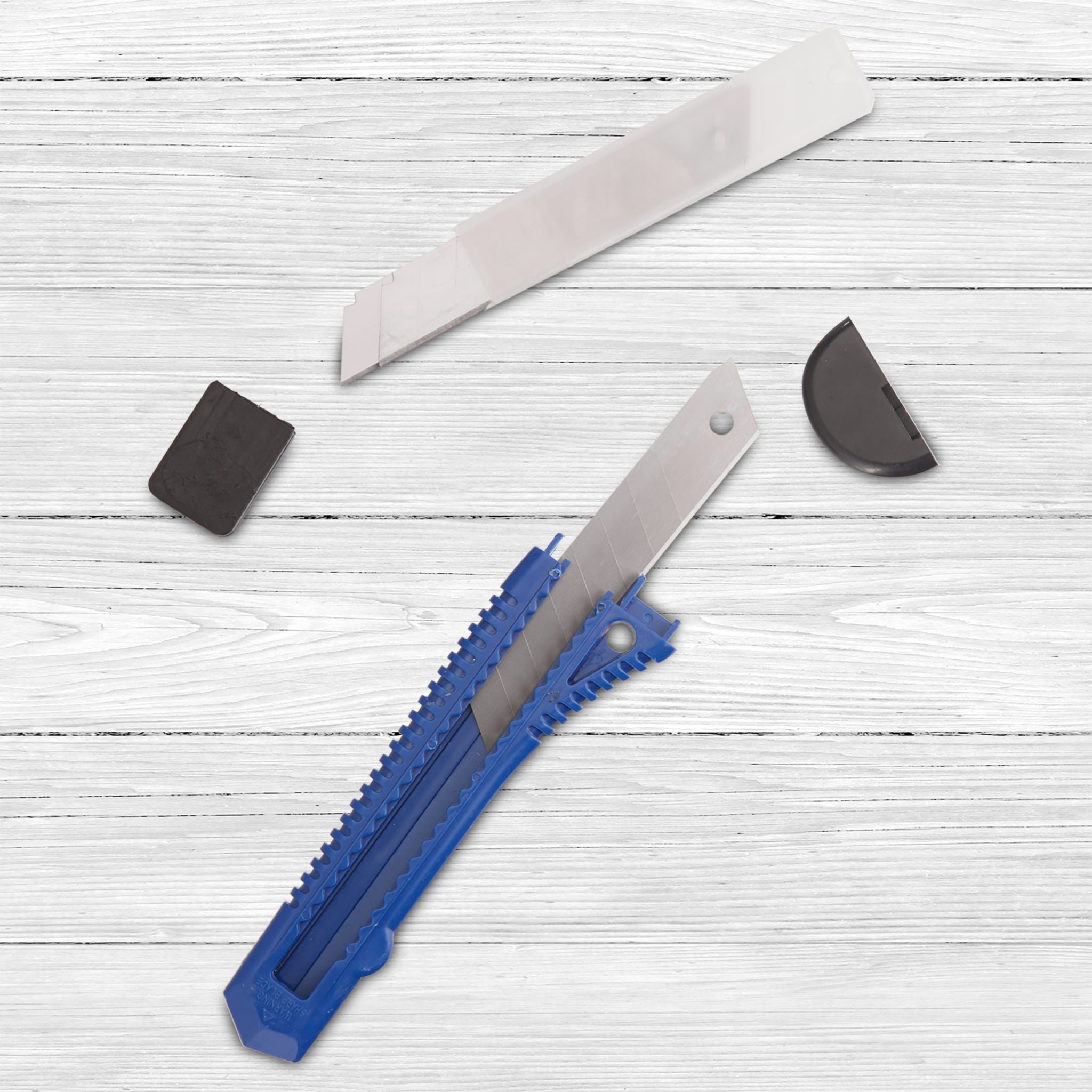 Abbrechklingen 18mm Set Silber von Relaxdays
