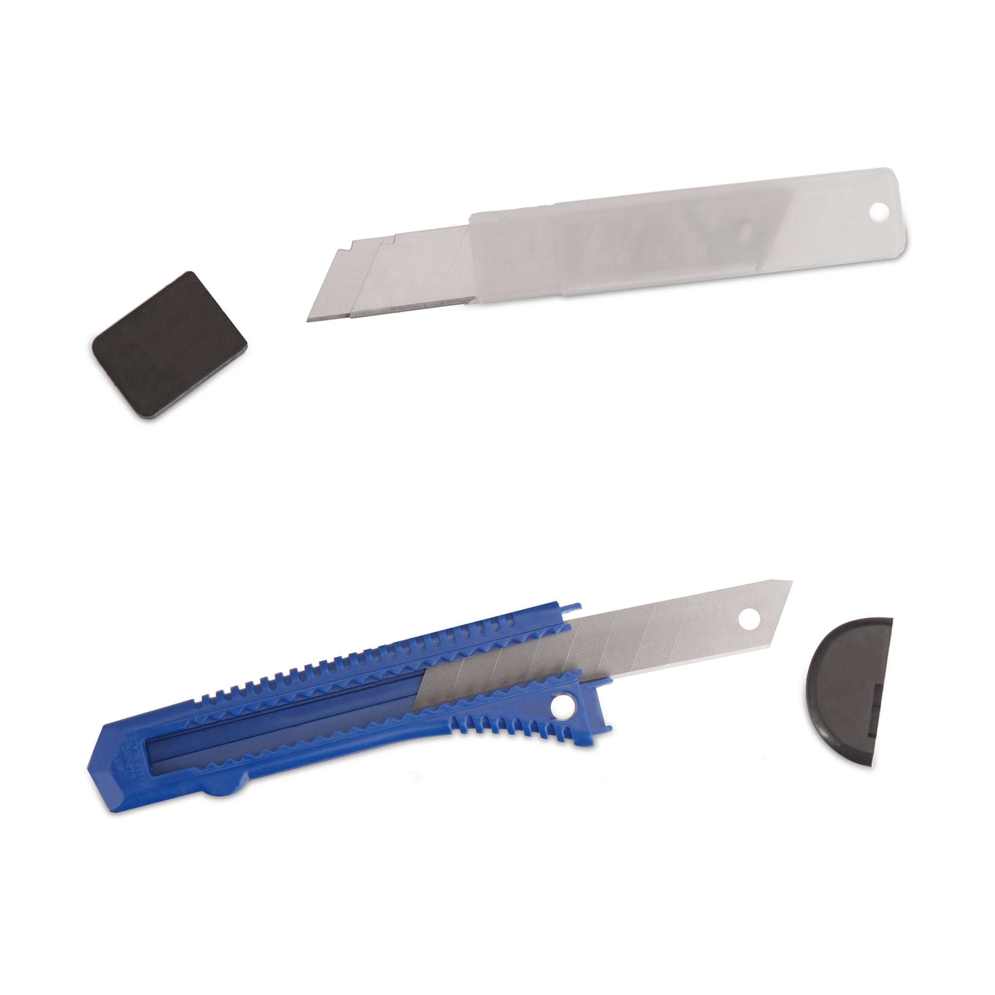Abbrechklingen 18mm Set Silber von Relaxdays