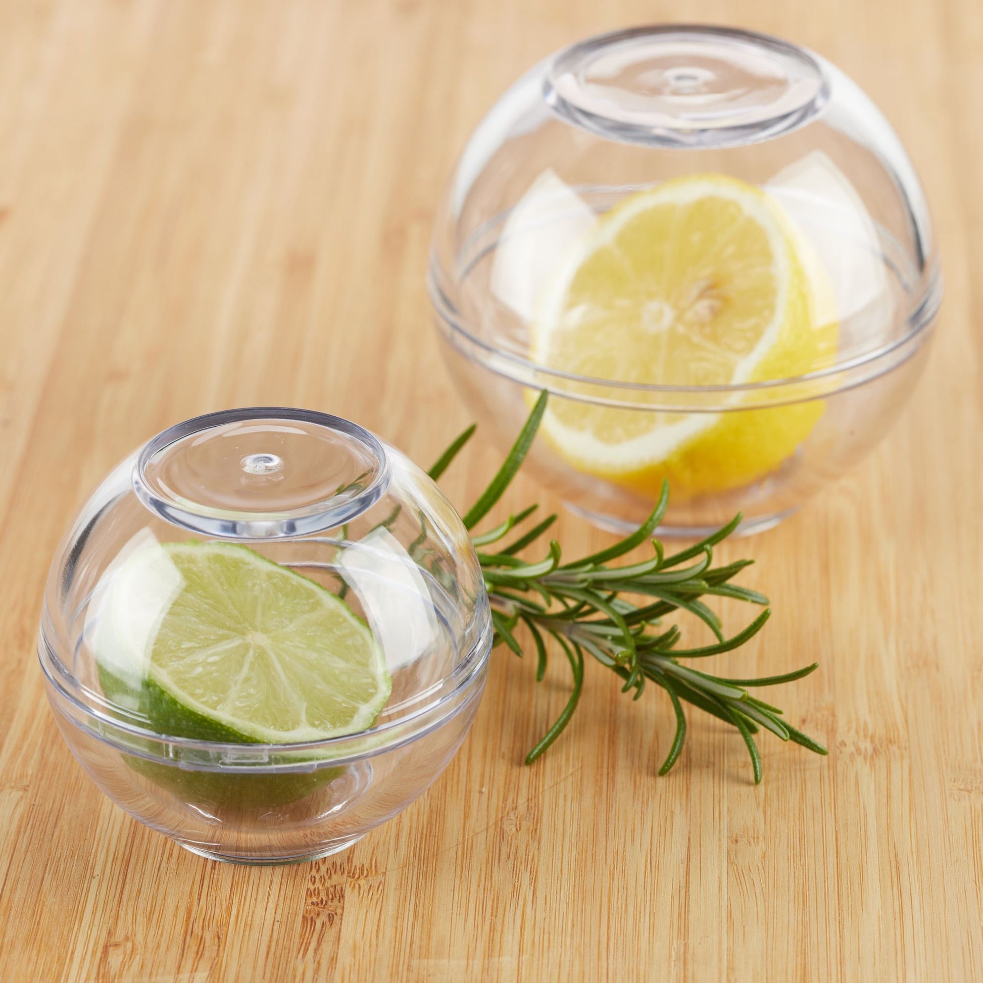 Zwiebeldose transparent 2er-Set Transparent von Relaxdays