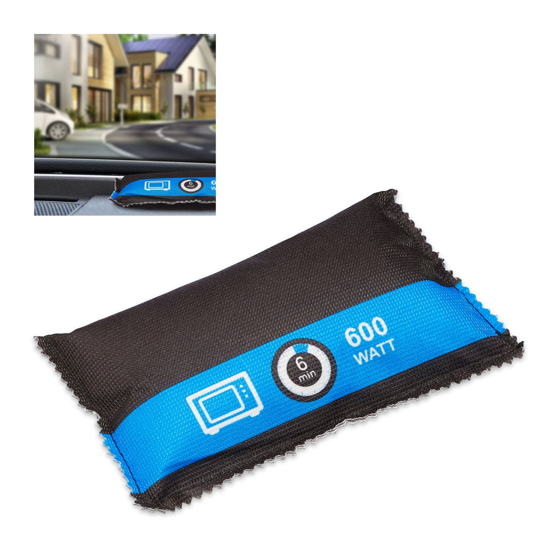 Luftentfeuchter Auto Blau-Schwarz von Relaxdays