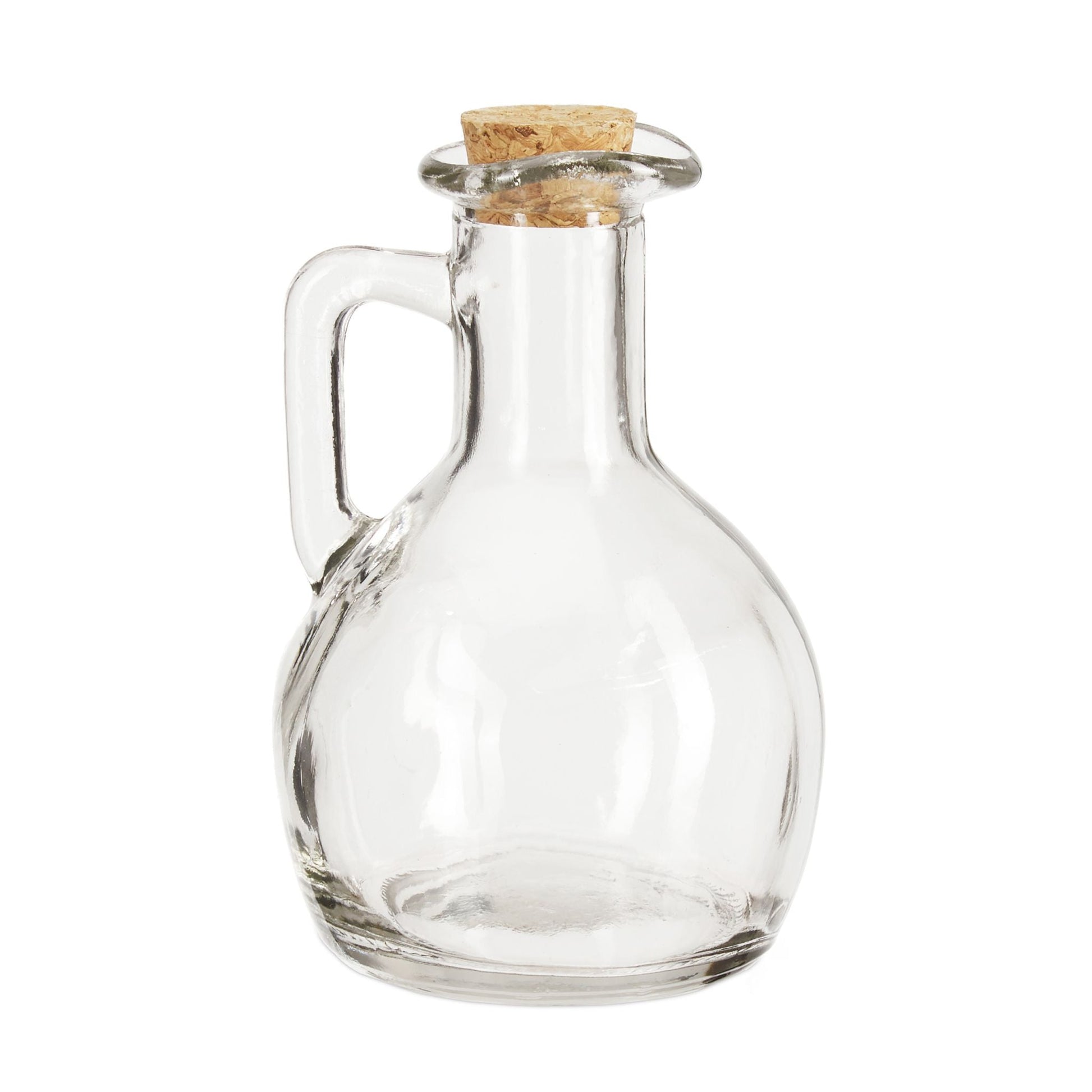 Öl- & Essigkanne Glas 2er-Set Hellbraun-Transparent von Relaxdays
