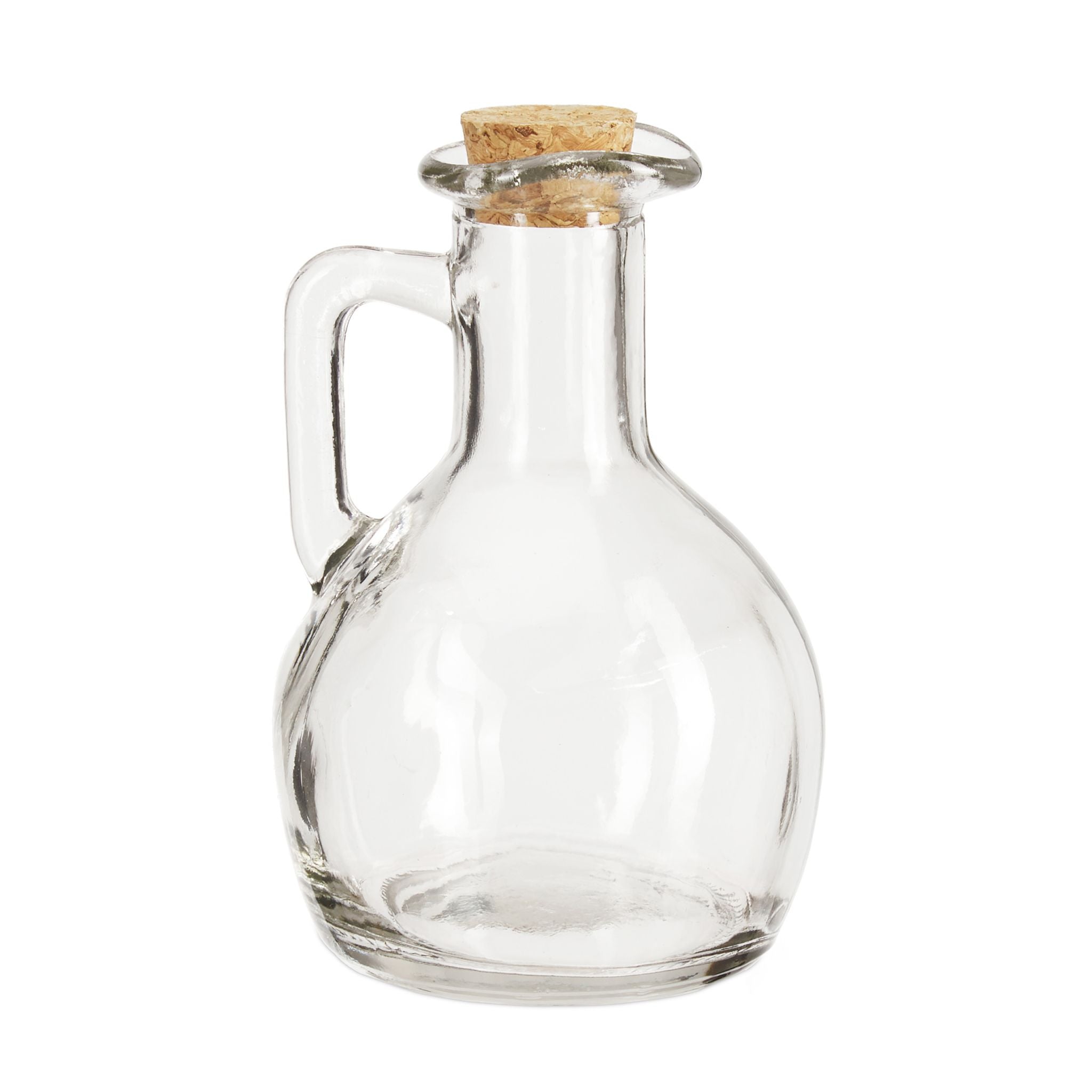 Öl- & Essigkanne Glas 2er-Set Hellbraun-Transparent von Relaxdays