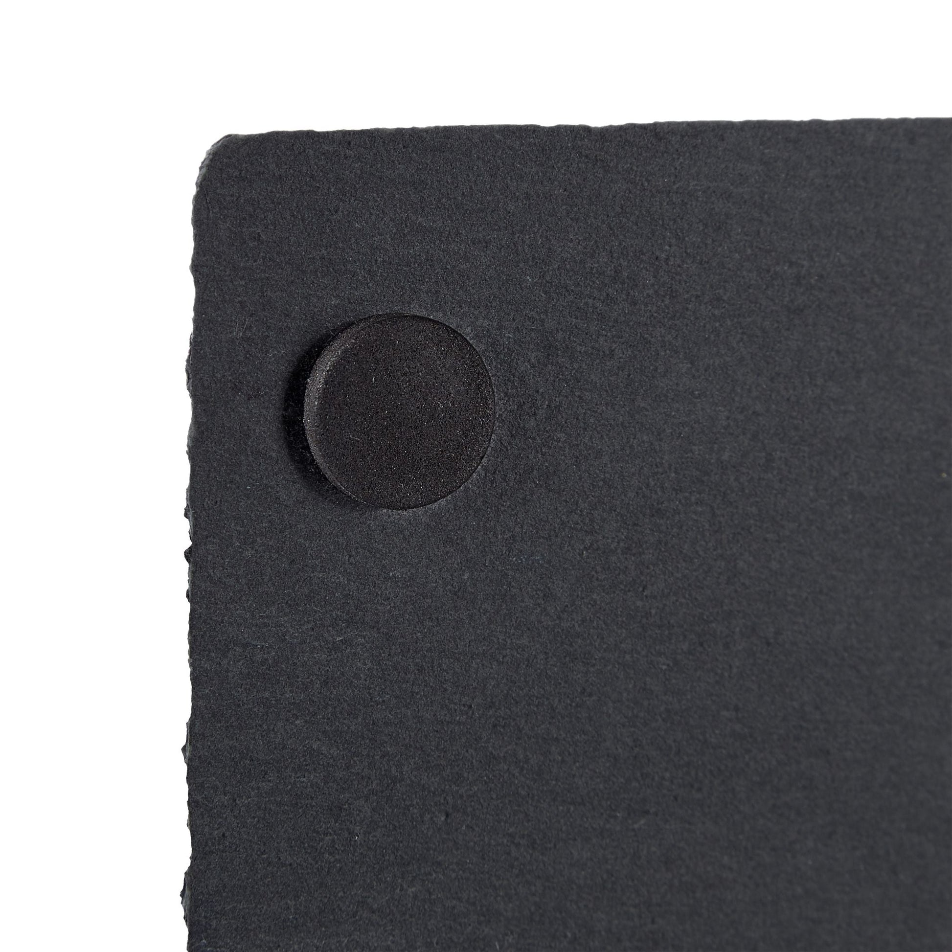 Schieferplatte 30x10cm 6er-Set Anthrazit von Relaxdays