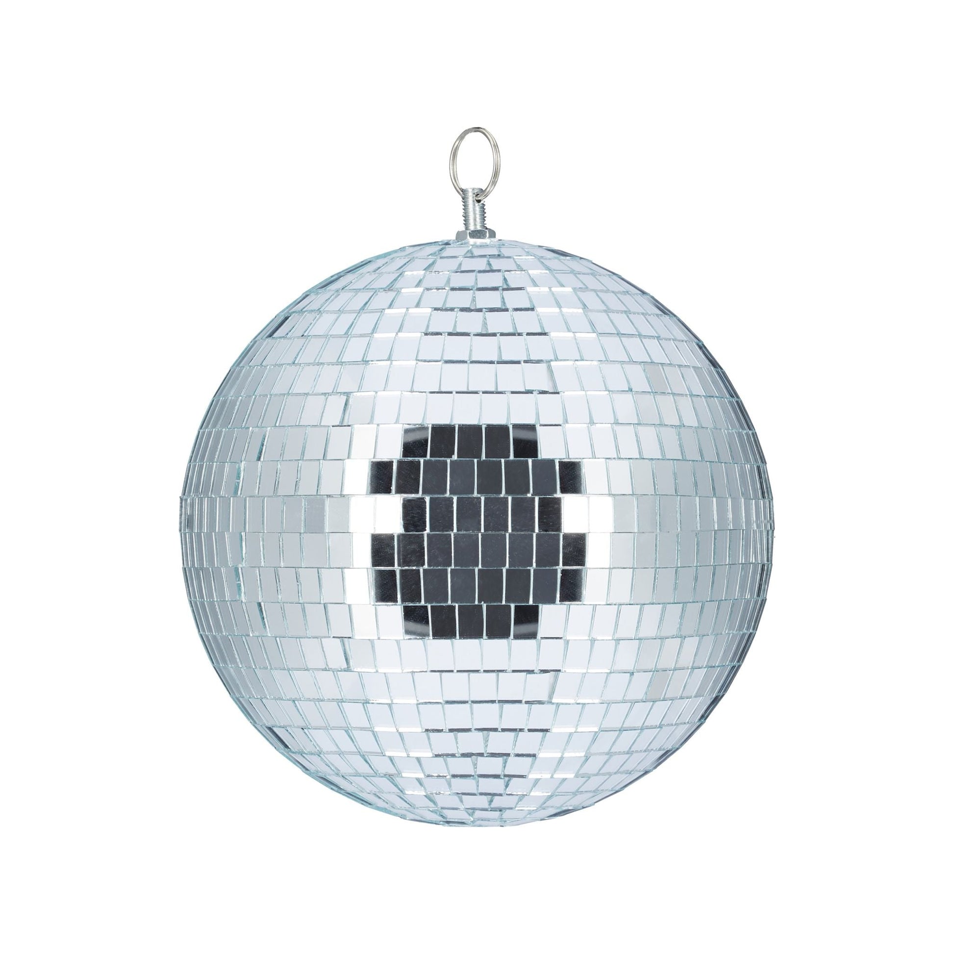 Discokugel 20cm Silber von Relaxdays