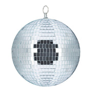 Discokugel 20cm Silber von Relaxdays