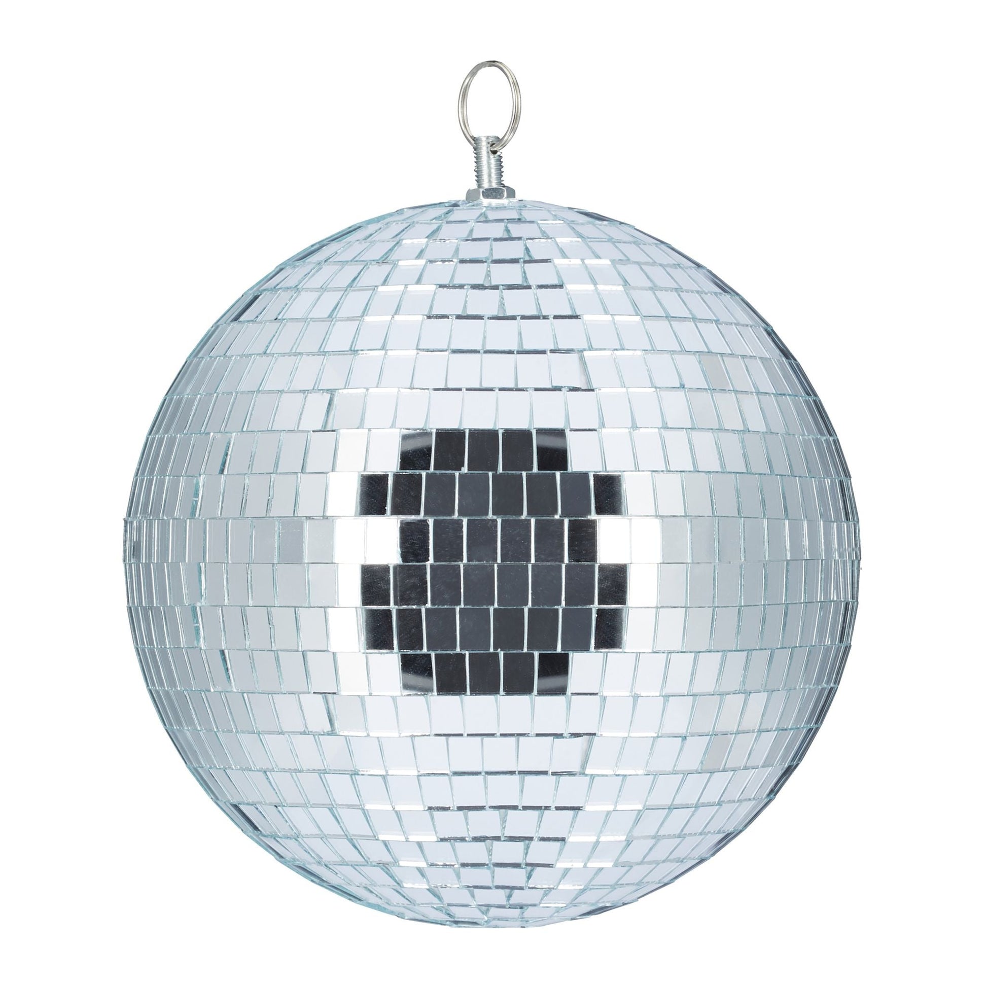 Discokugel 20cm Silber von Relaxdays
