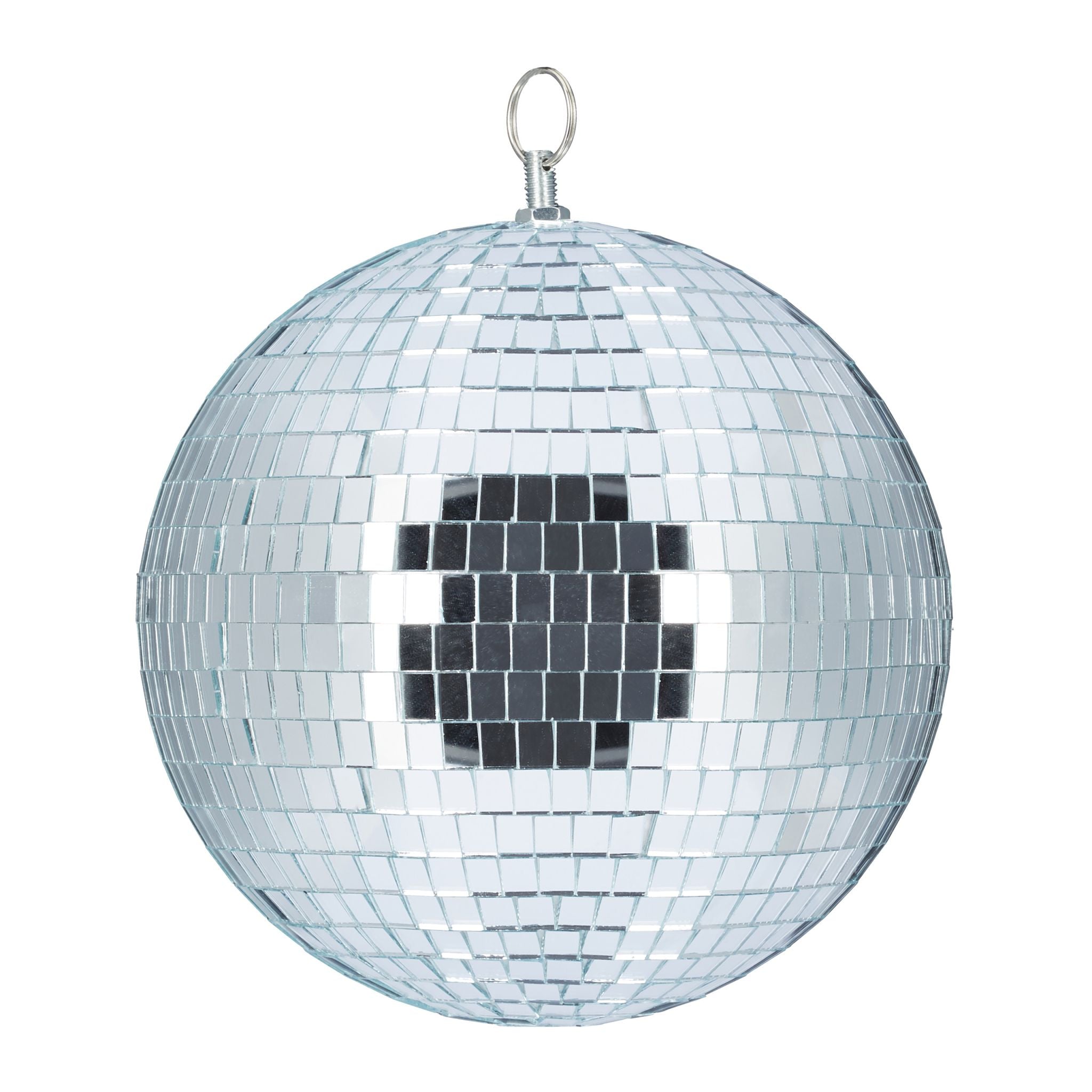 Discokugel 20cm Silber von Relaxdays