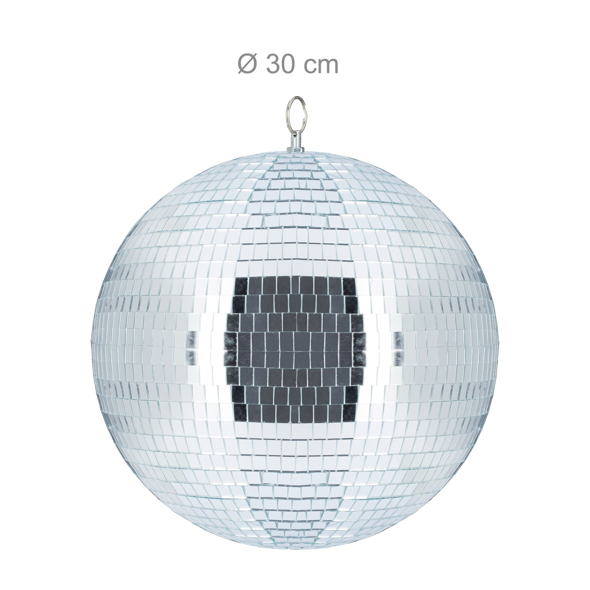 Discokugel 30cm Silber von Relaxdays