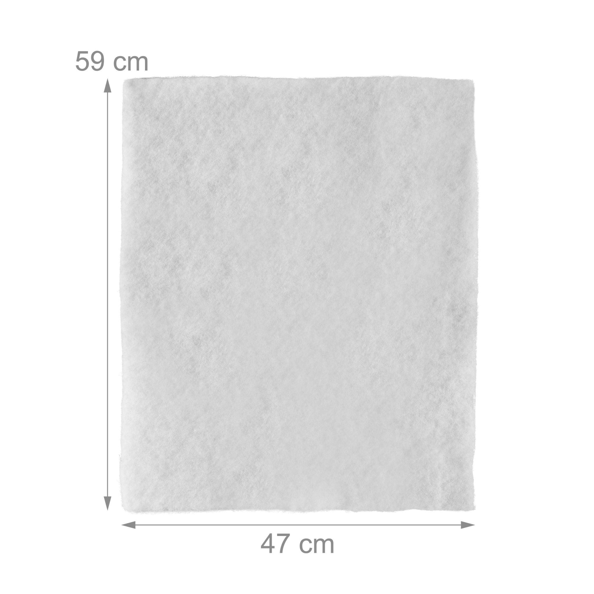 Filter Dunstabzugshaube 5er-Set Weiss von Relaxdays