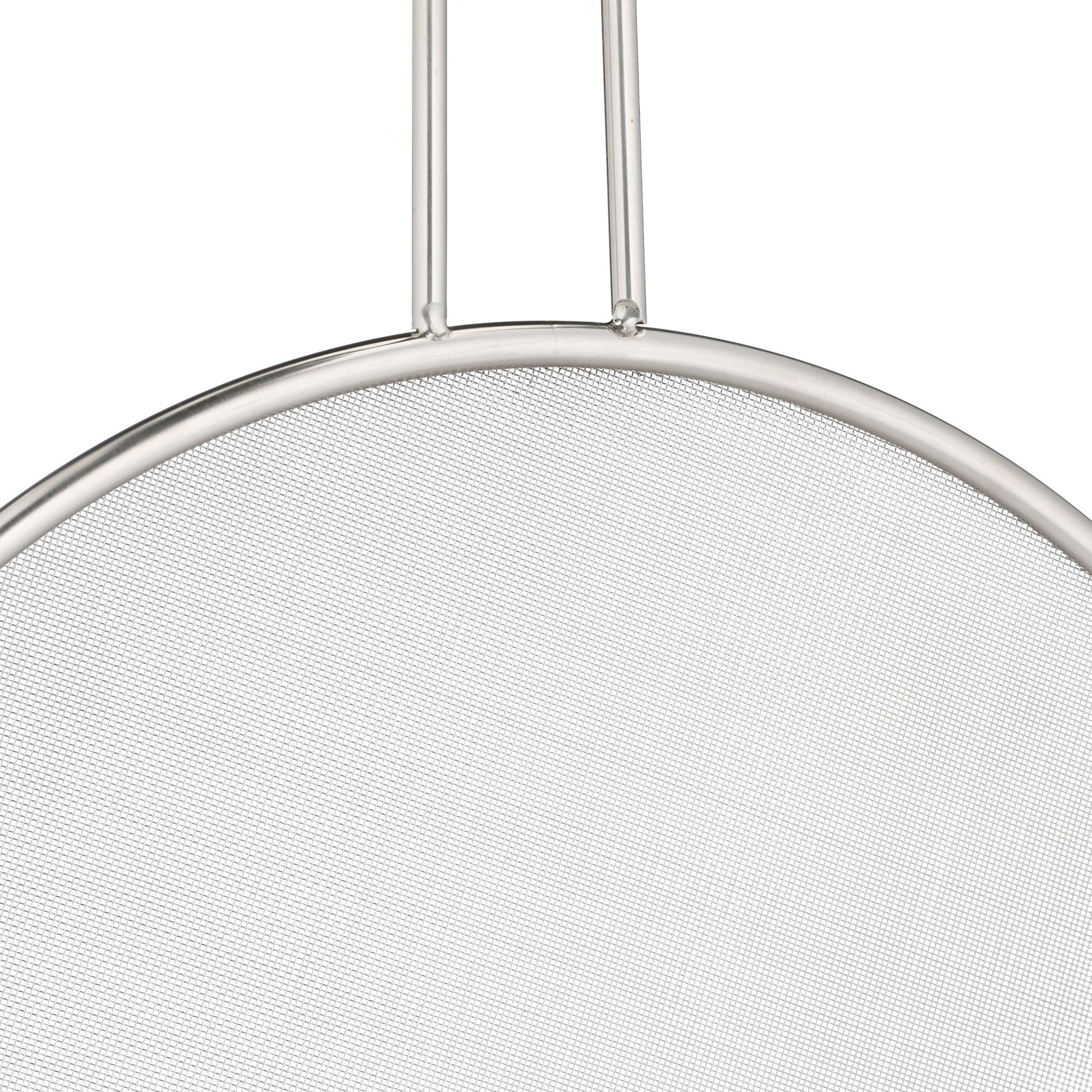 Spritzschutz für Pfannen 2er-Set Silber von Relaxdays