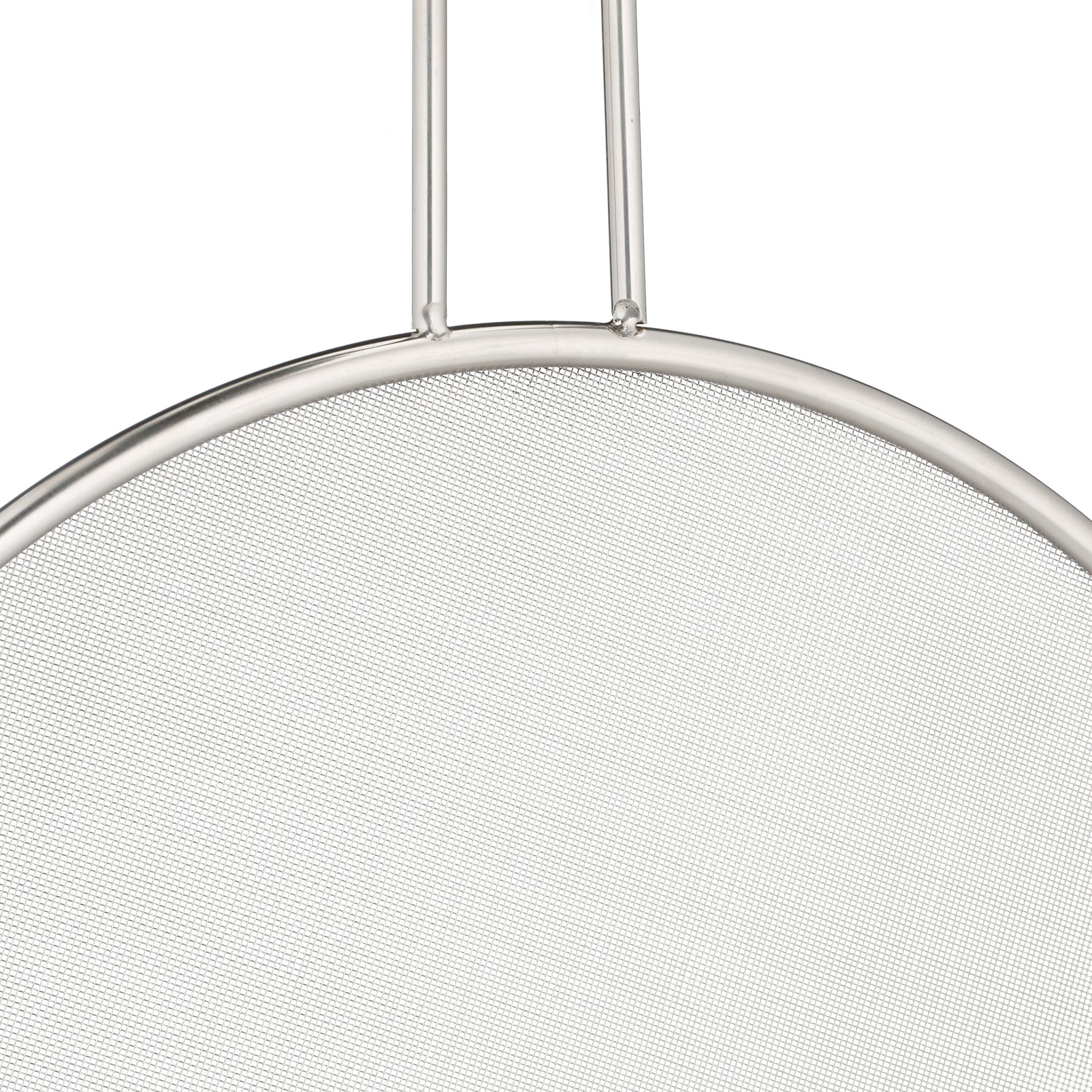 Spritzschutz für Pfannen 2er-Set Silber von Relaxdays