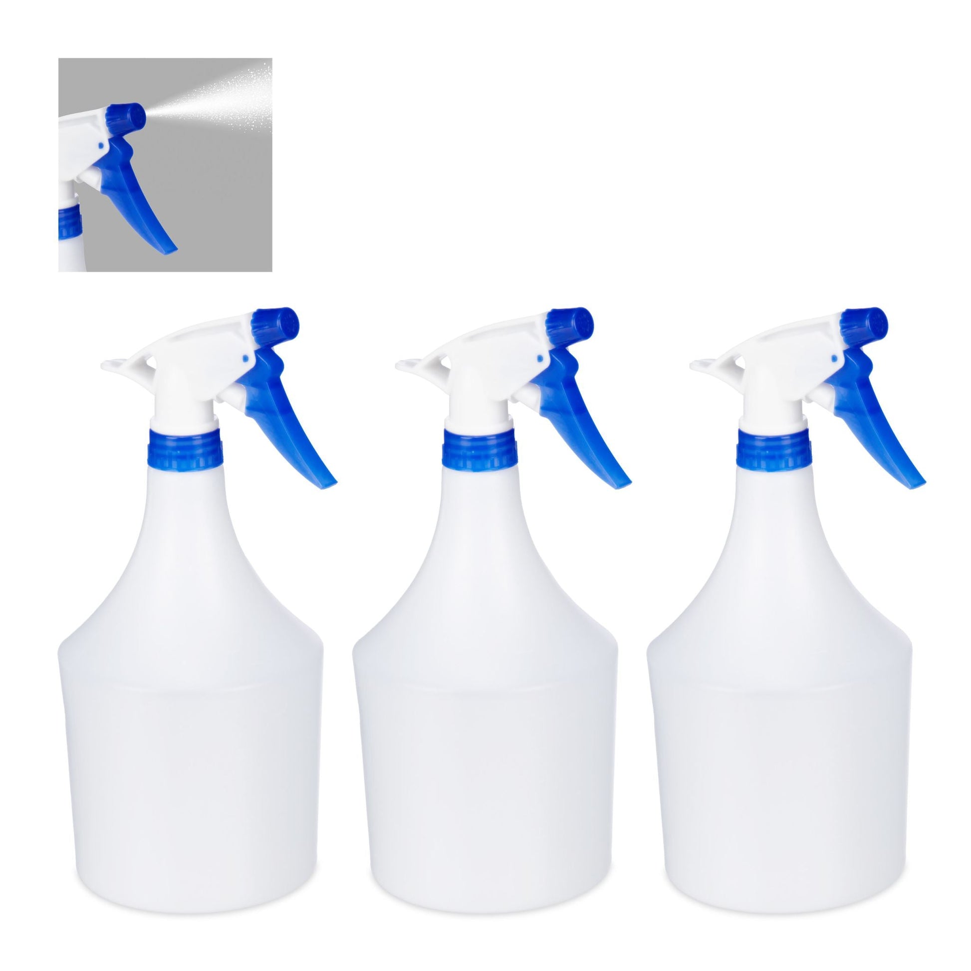 Sprühflasche 3er-Set Weiss-Blau von guteszeug.ch