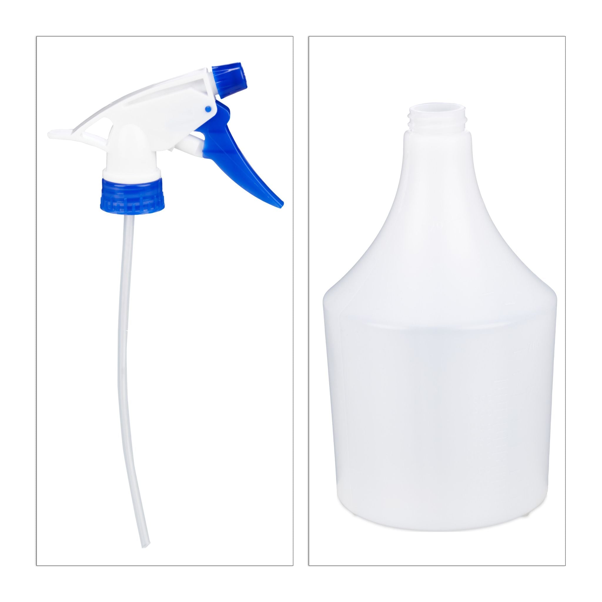 Sprühflasche 3er-Set Weiss-Blau von guteszeug.ch