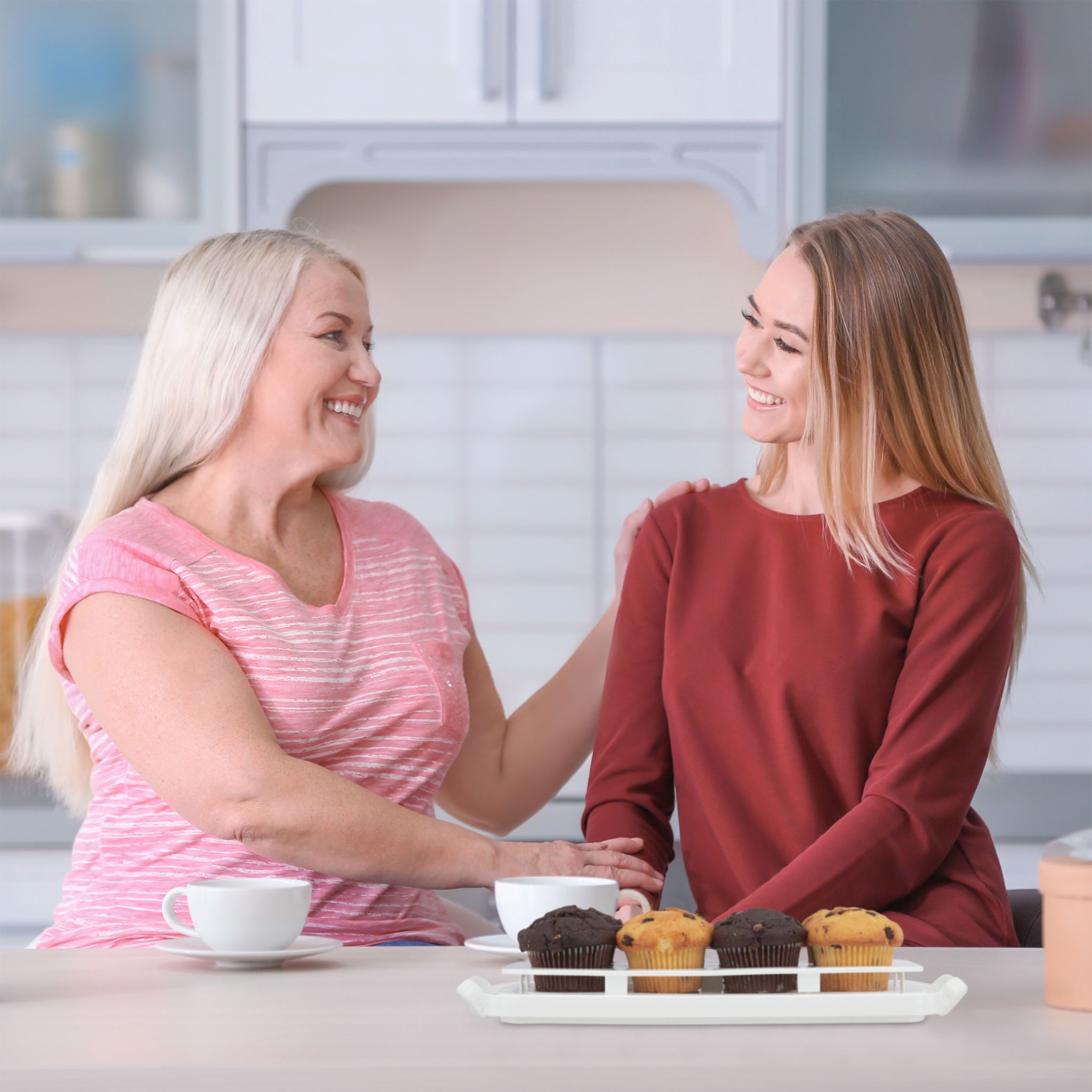 Kuchenbox rechteckig Weiss-Transparent von Relaxdays