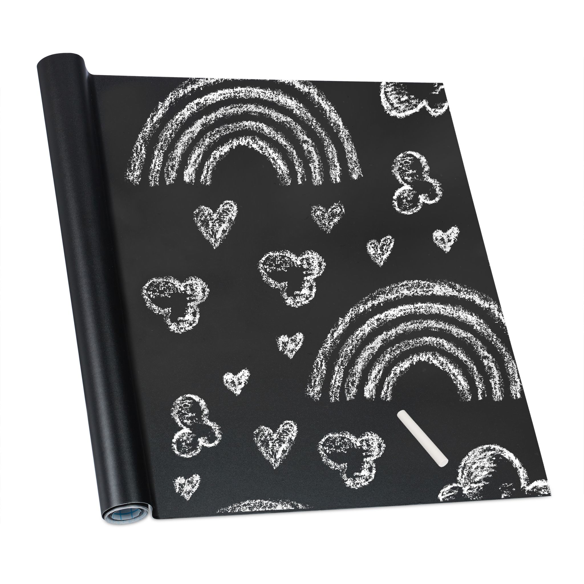 Tafelfolie selbstklebend Schwarz von Relaxdays