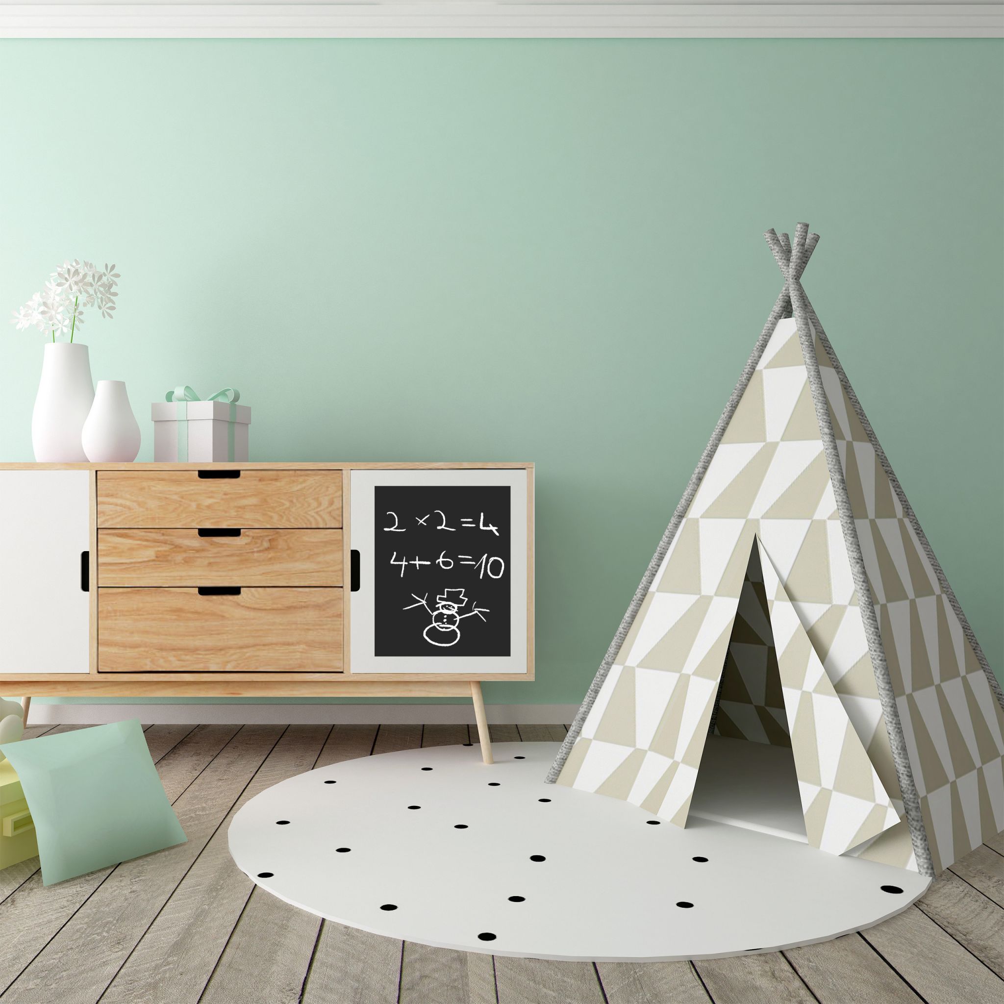 Tafelfolie selbstklebend Schwarz von Relaxdays