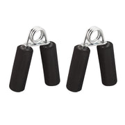 Fingertrainer 2er-Set Schwarz-Silber von Relaxdays