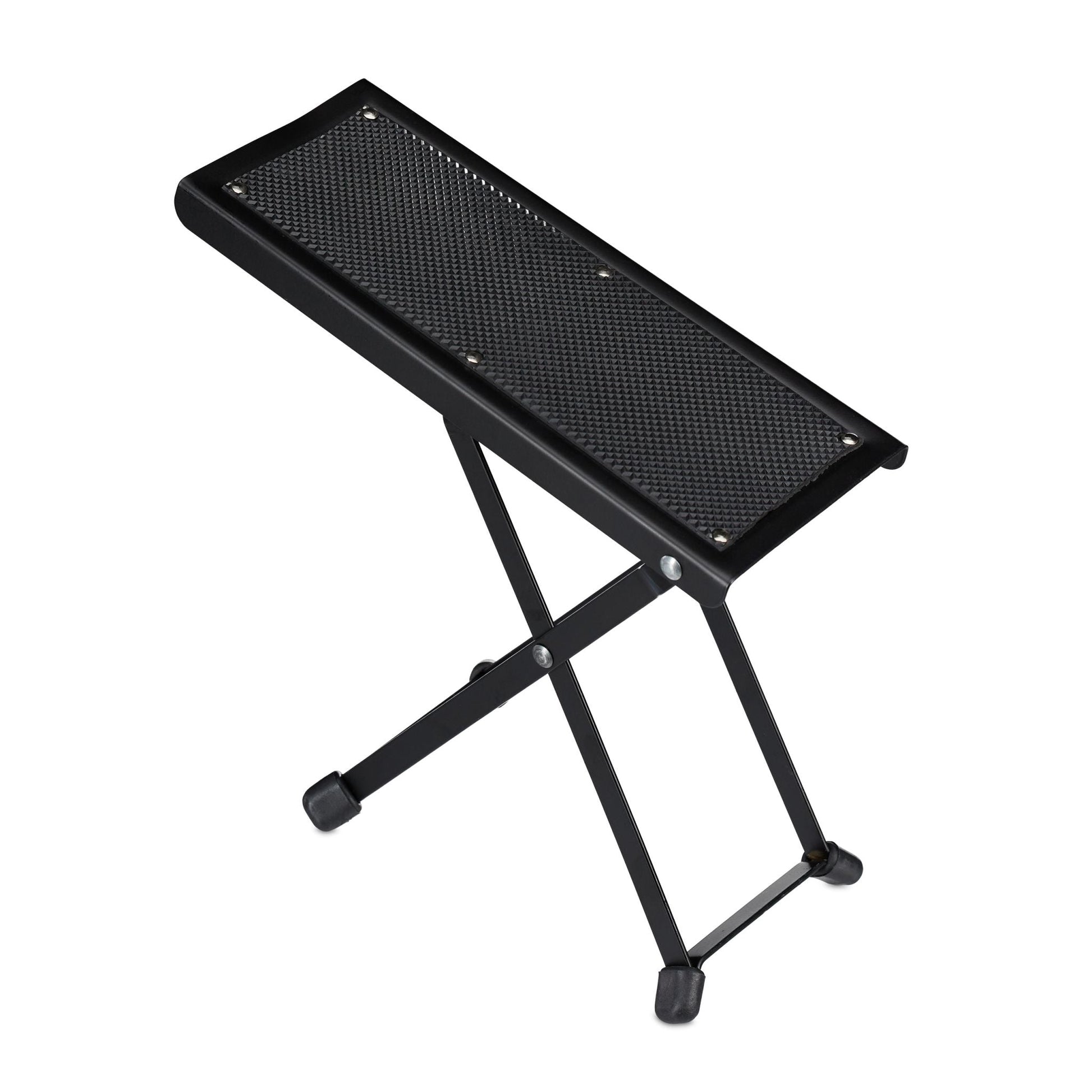 Fussbank Gitarre Schwarz von Relaxdays