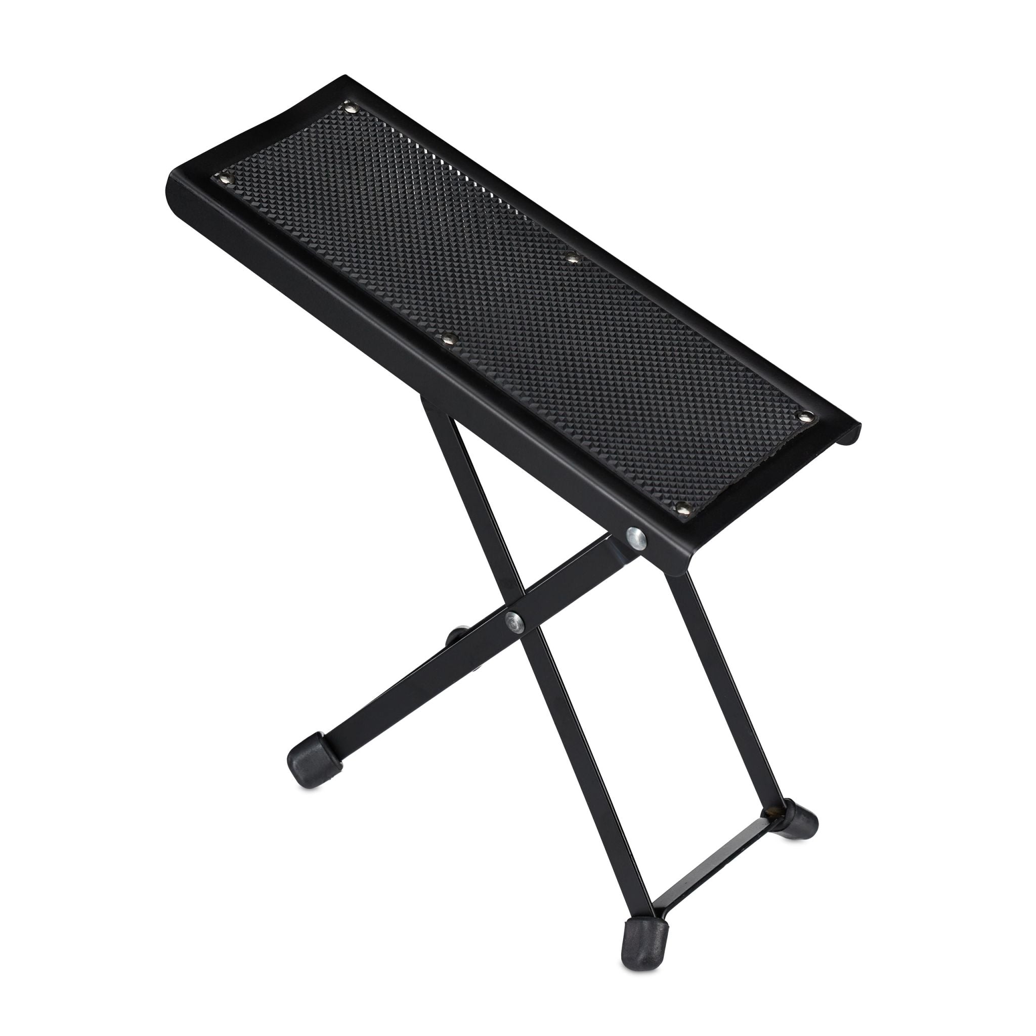 Fussbank Gitarre Schwarz von Relaxdays