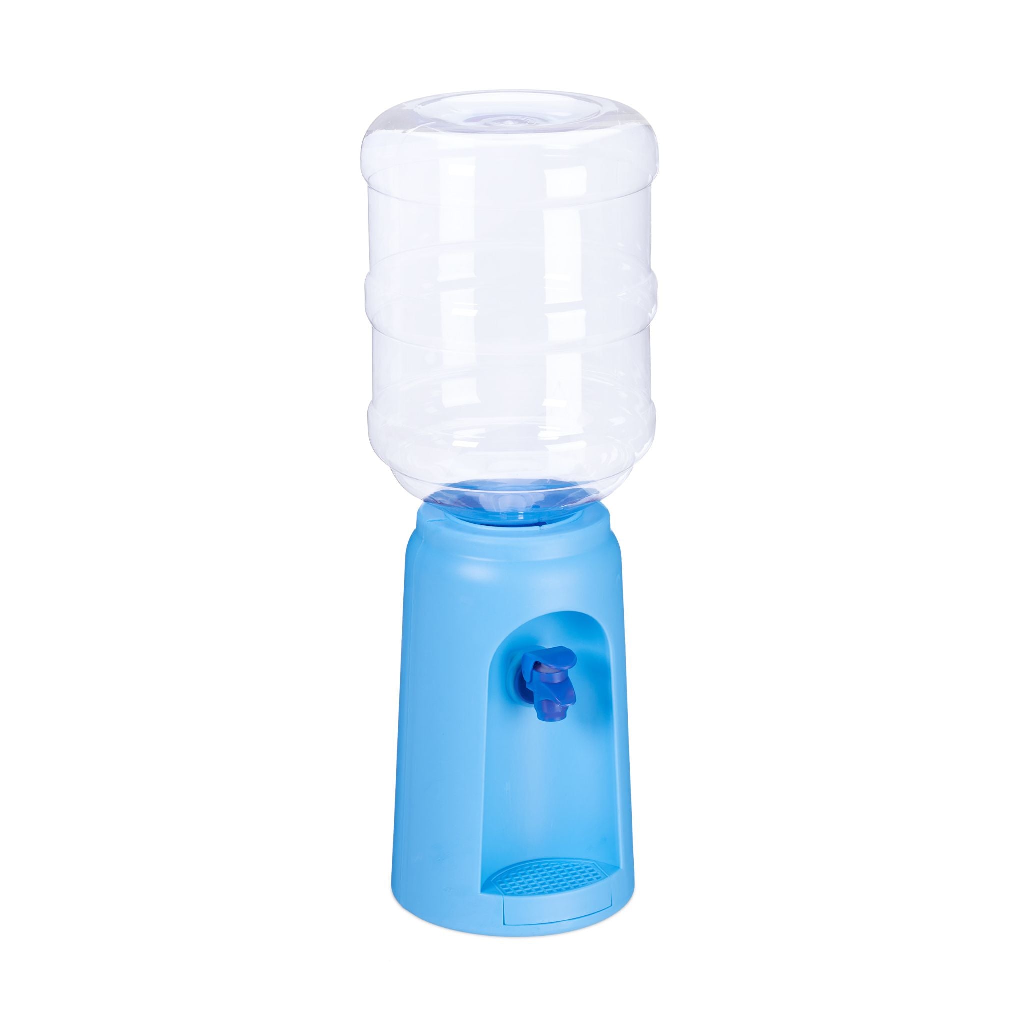 Wasserspender mit Tank Hellblau-Transparent