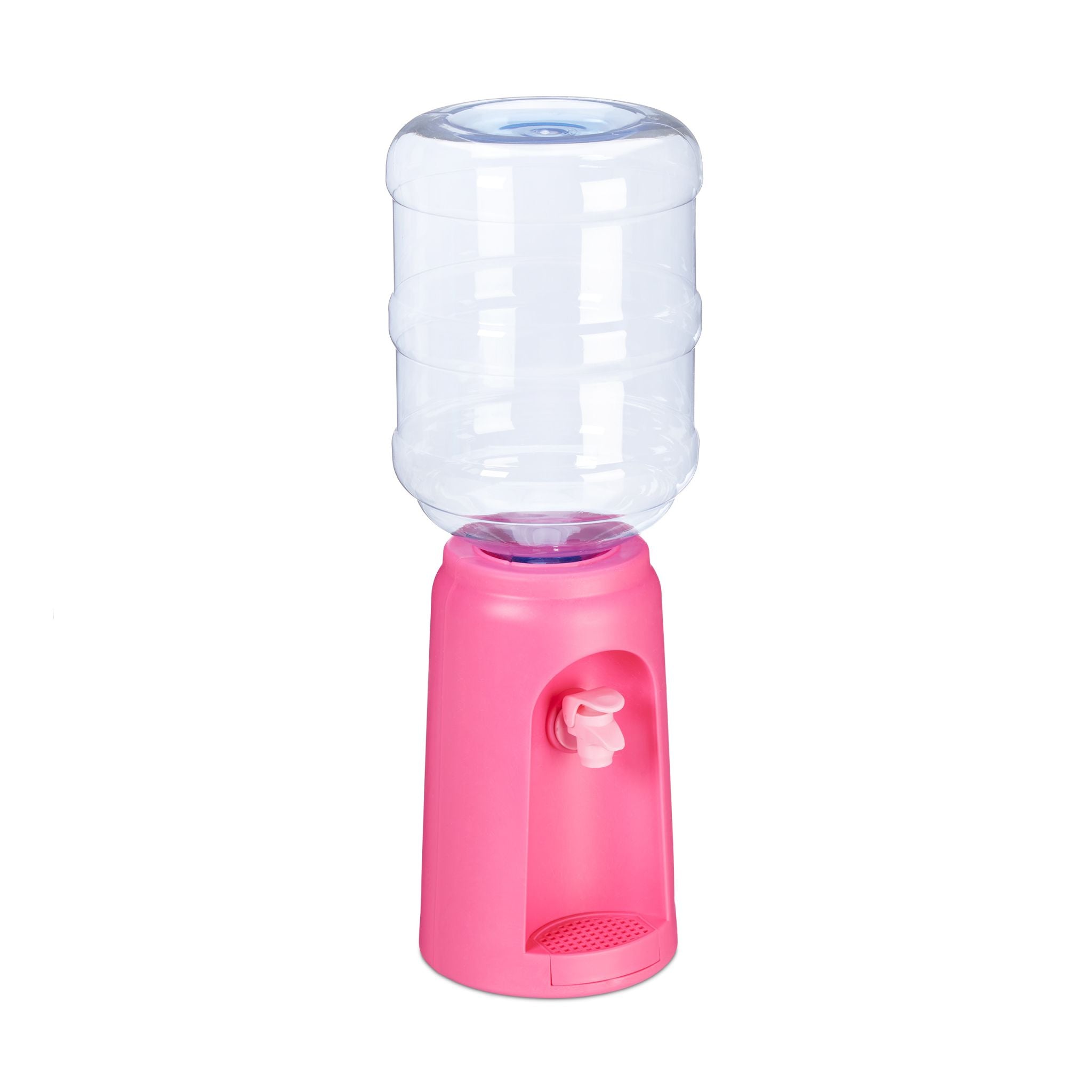 Wasserspender mit Tank Pink-Transparent