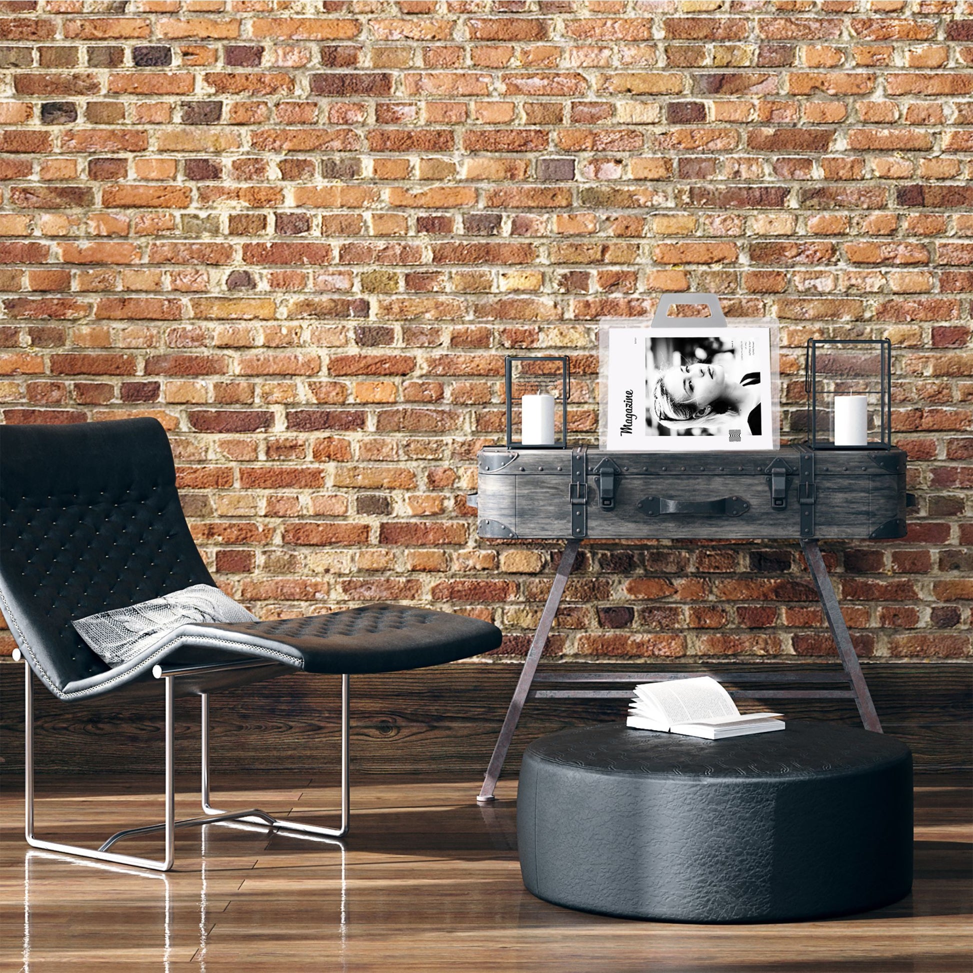 Transparenter Zeitungsständer Acryl Silber-Transparent von Relaxdays