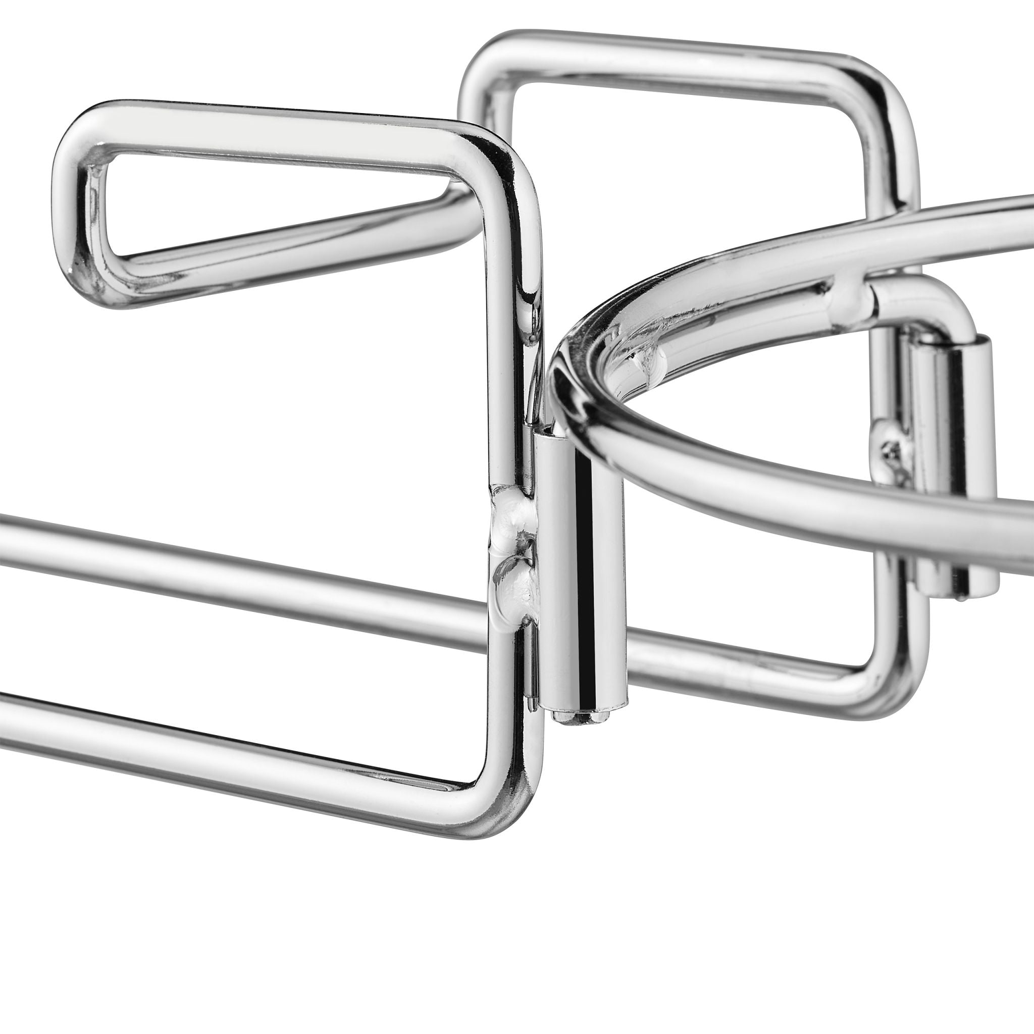 Sektkühlerhalter für den Tisch Silber von Relaxdays