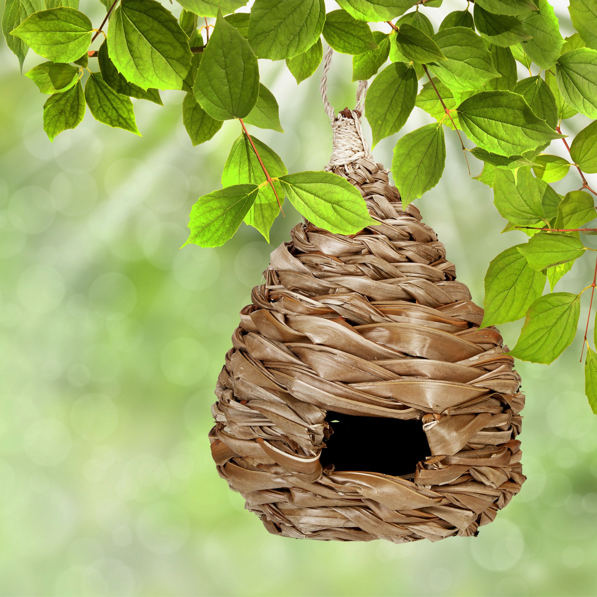 Vogelnest in verschiedenen Designs Braun von Relaxdays