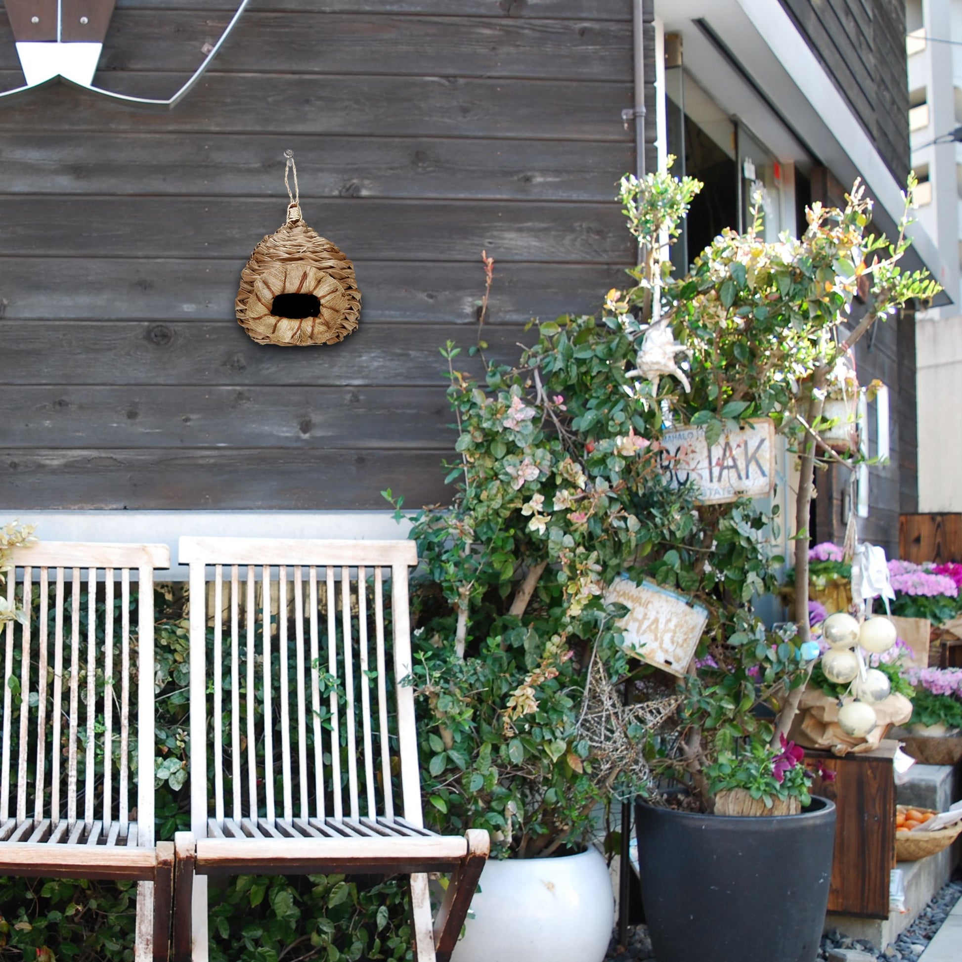Vogelnest in verschiedenen Designs Braun von Relaxdays