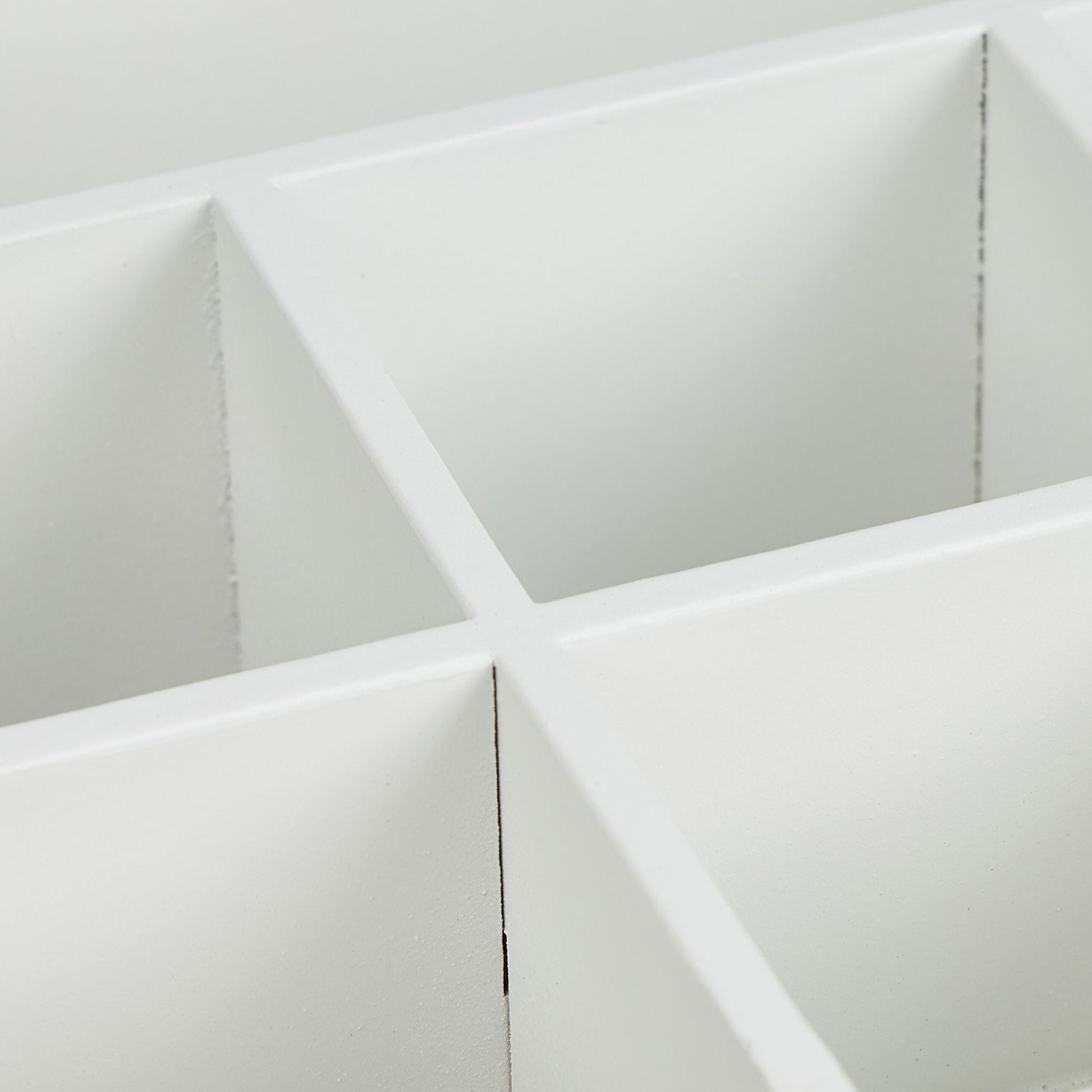 Teebox in Holzoptik Weiss-Silber-Transparent von Relaxdays
