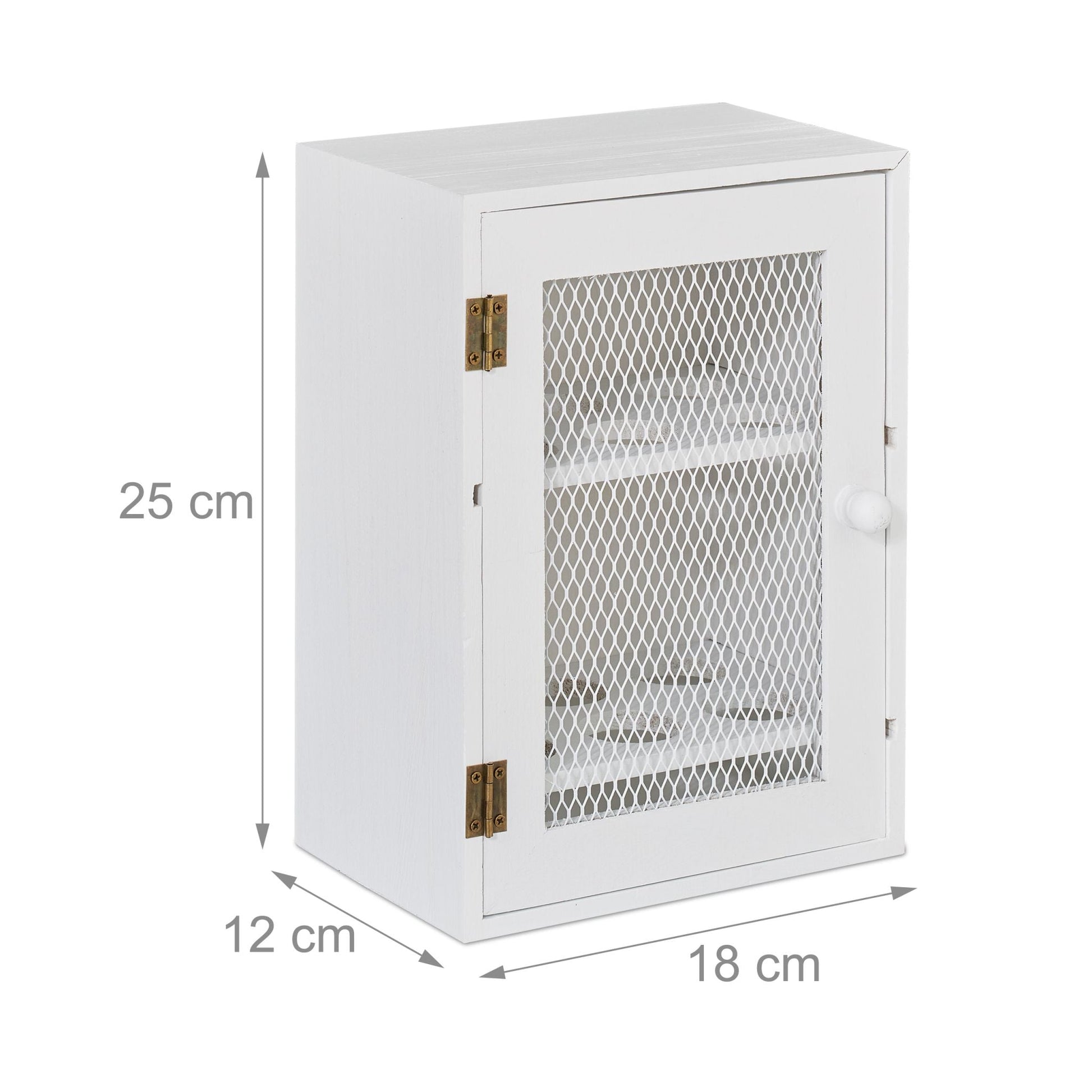 Eierschrank Weiss von Relaxdays