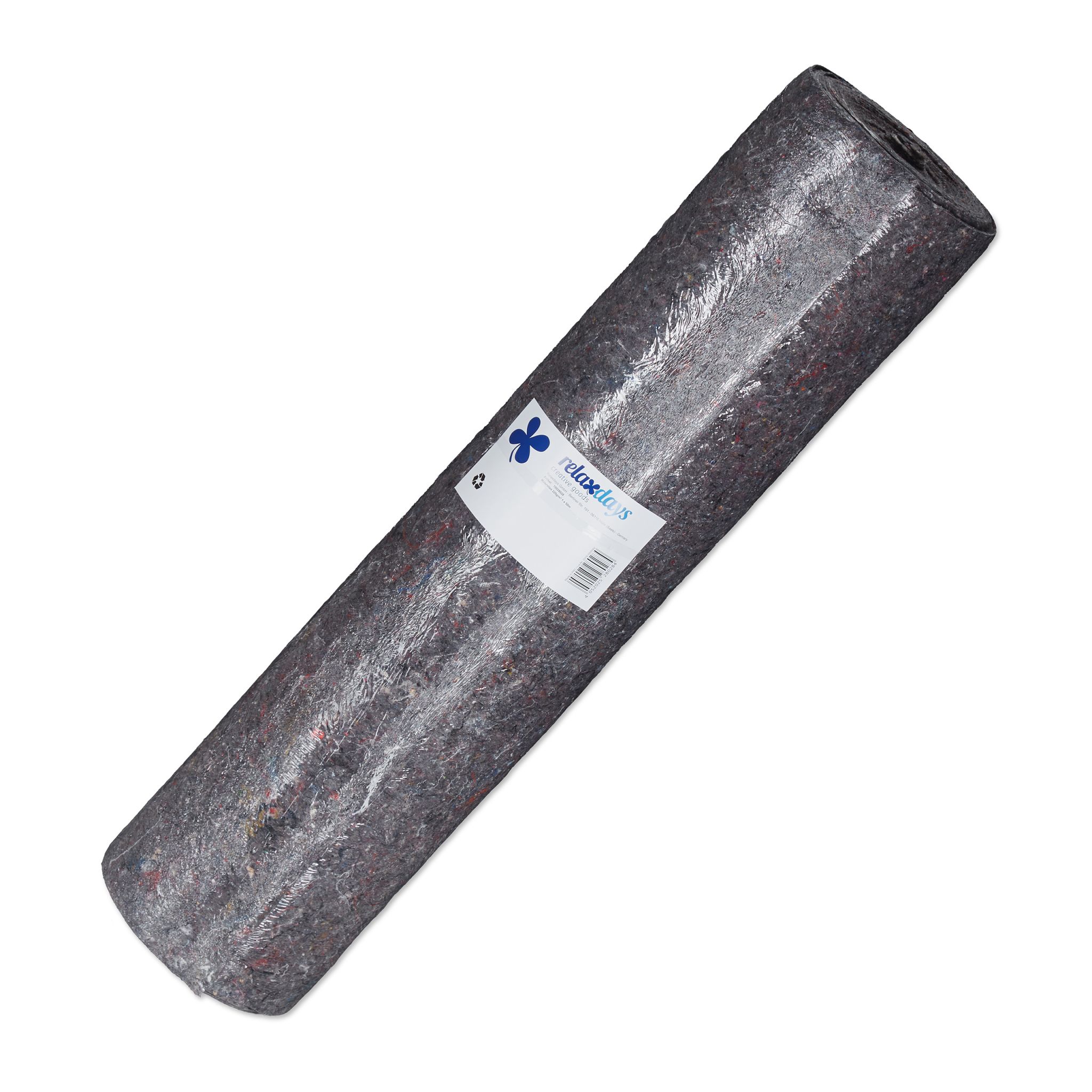 Malervlies 220g/m² 1x50 m Grau von Relaxdays