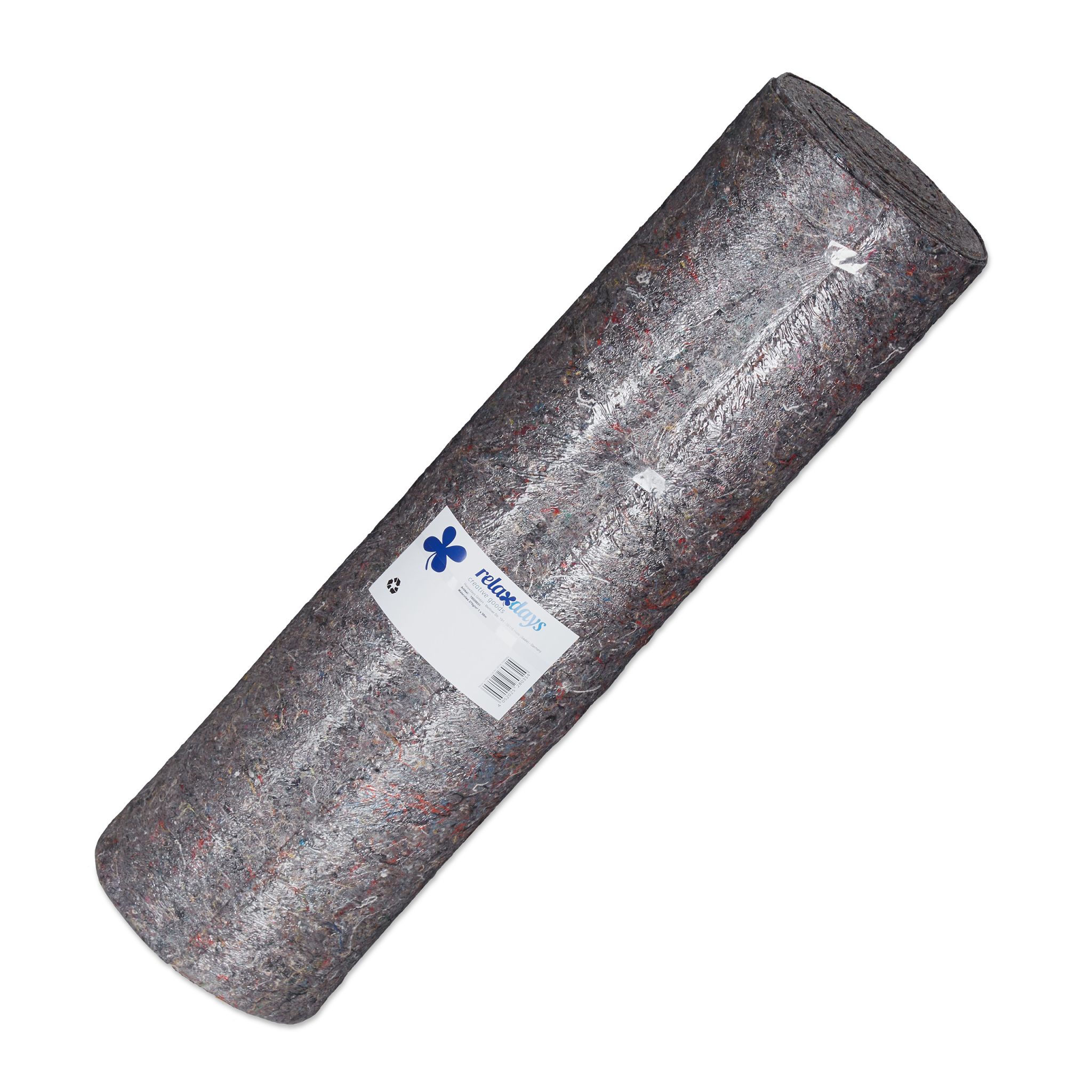Malervlies 270g/m² 1x50 m Grau von Relaxdays