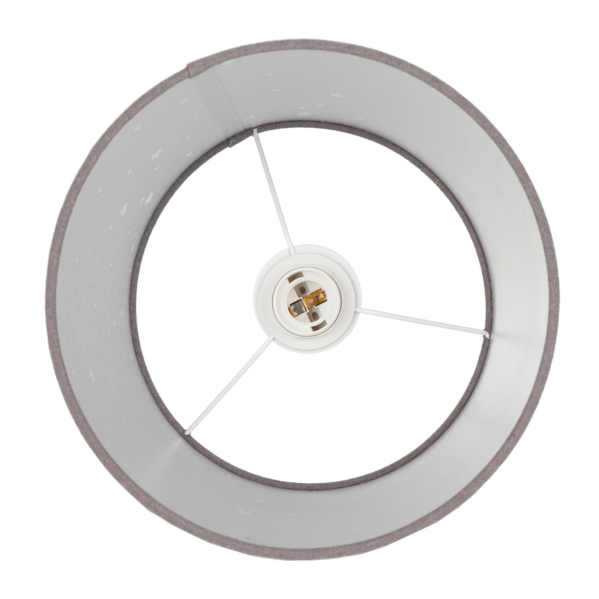 Kinderzimmerlampe Sterne Grau von Relaxdays