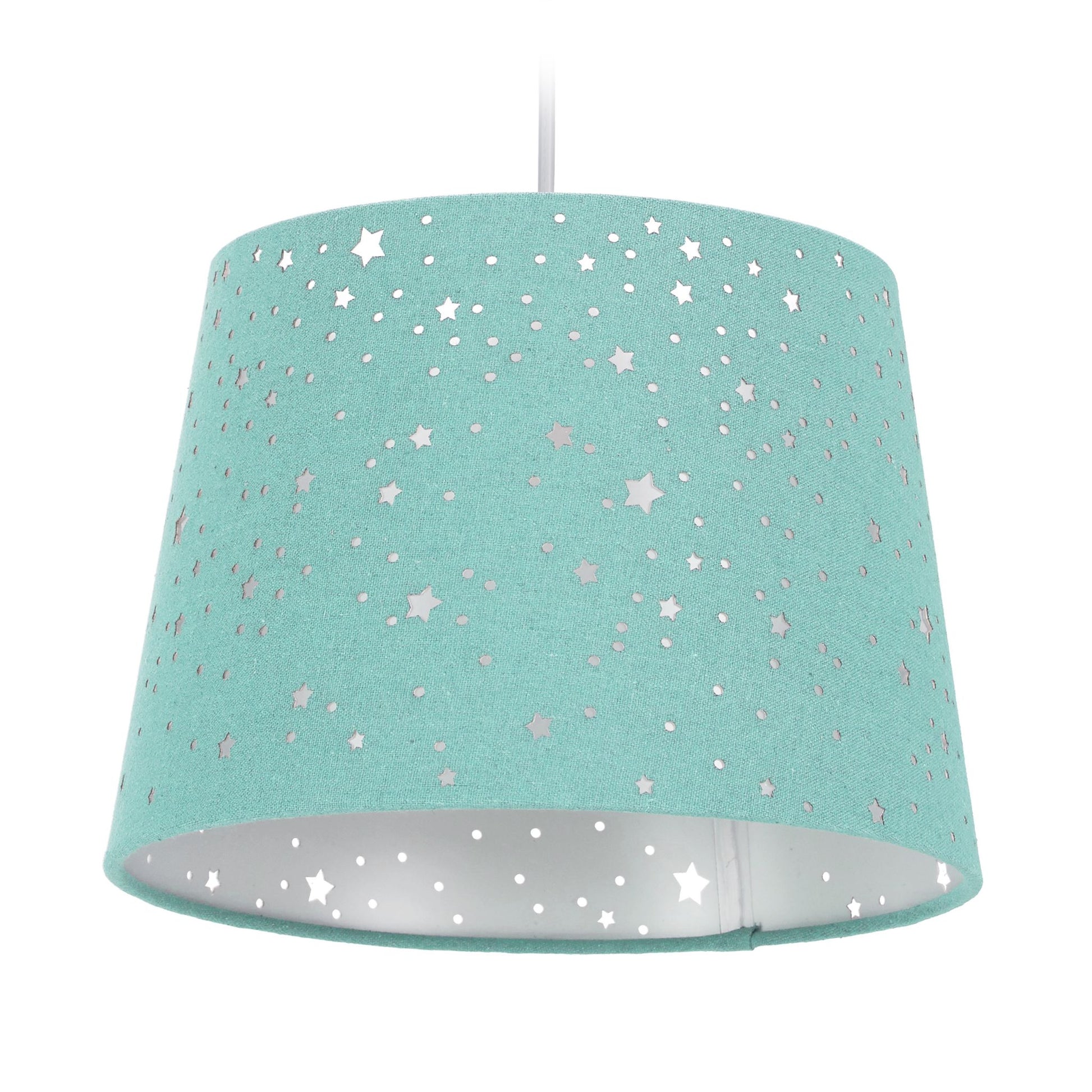 Kinderzimmerlampe Sterne Türkis von Relaxdays