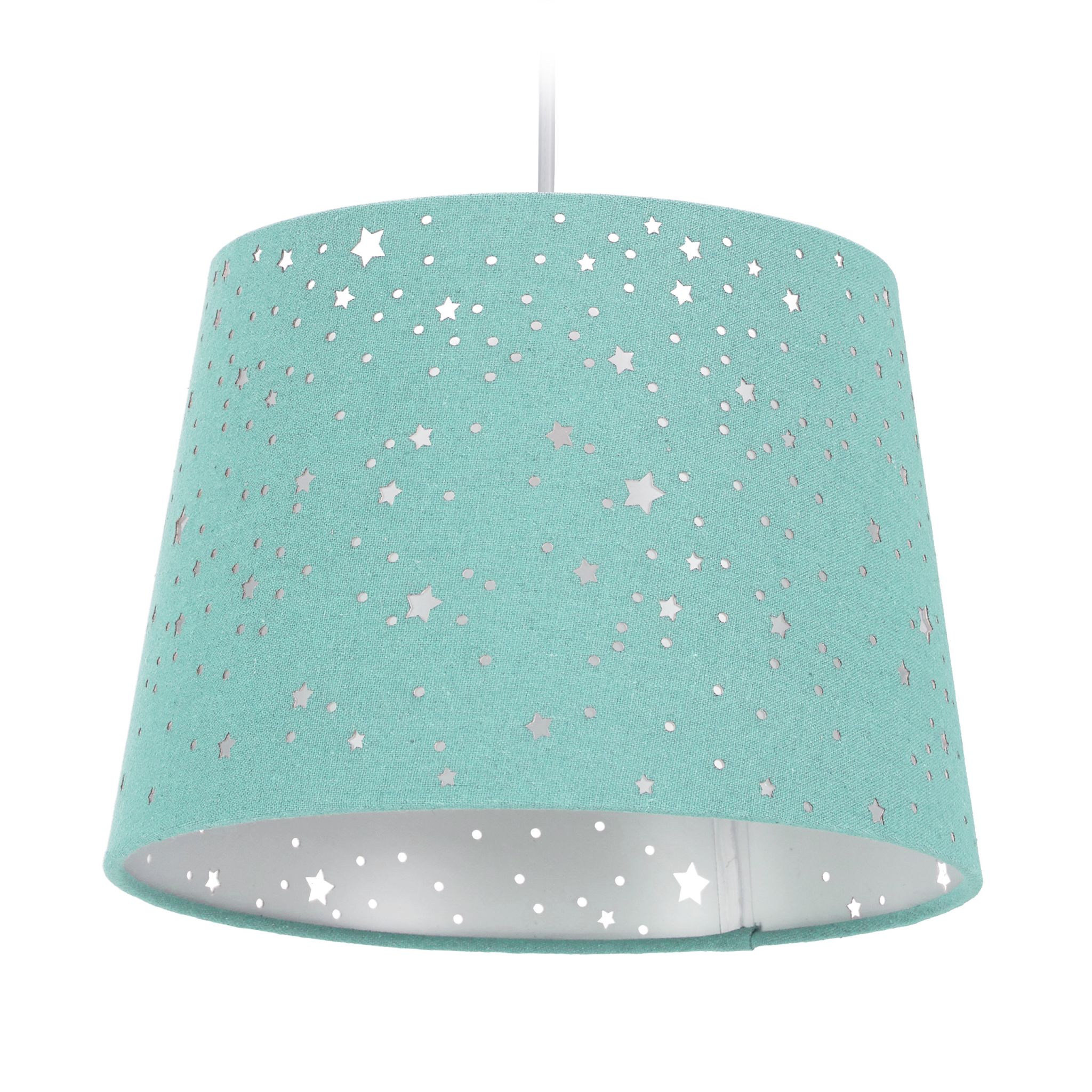 Kinderzimmerlampe Sterne Türkis von Relaxdays