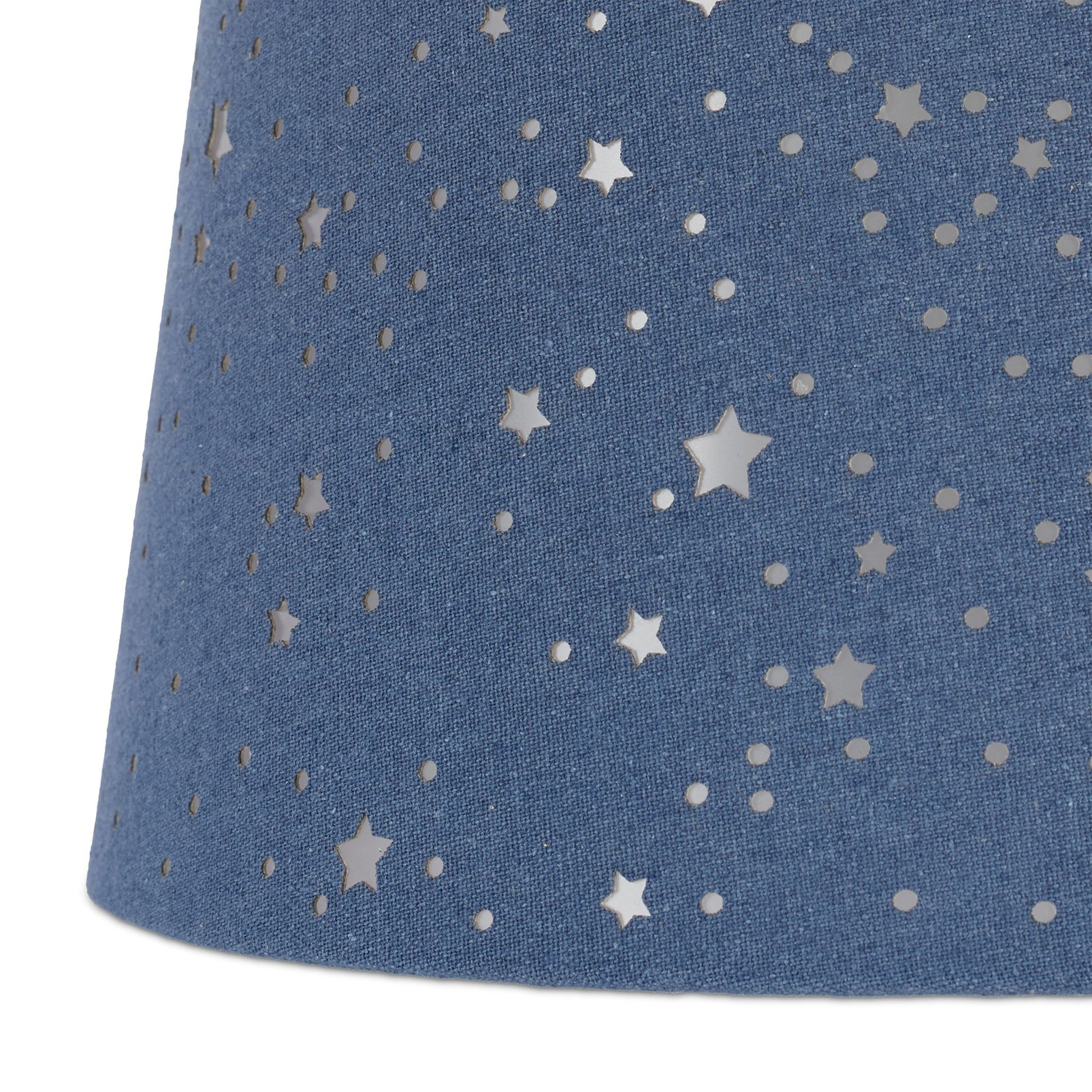 Kinderzimmerlampe Sterne Dunkelblau von Relaxdays