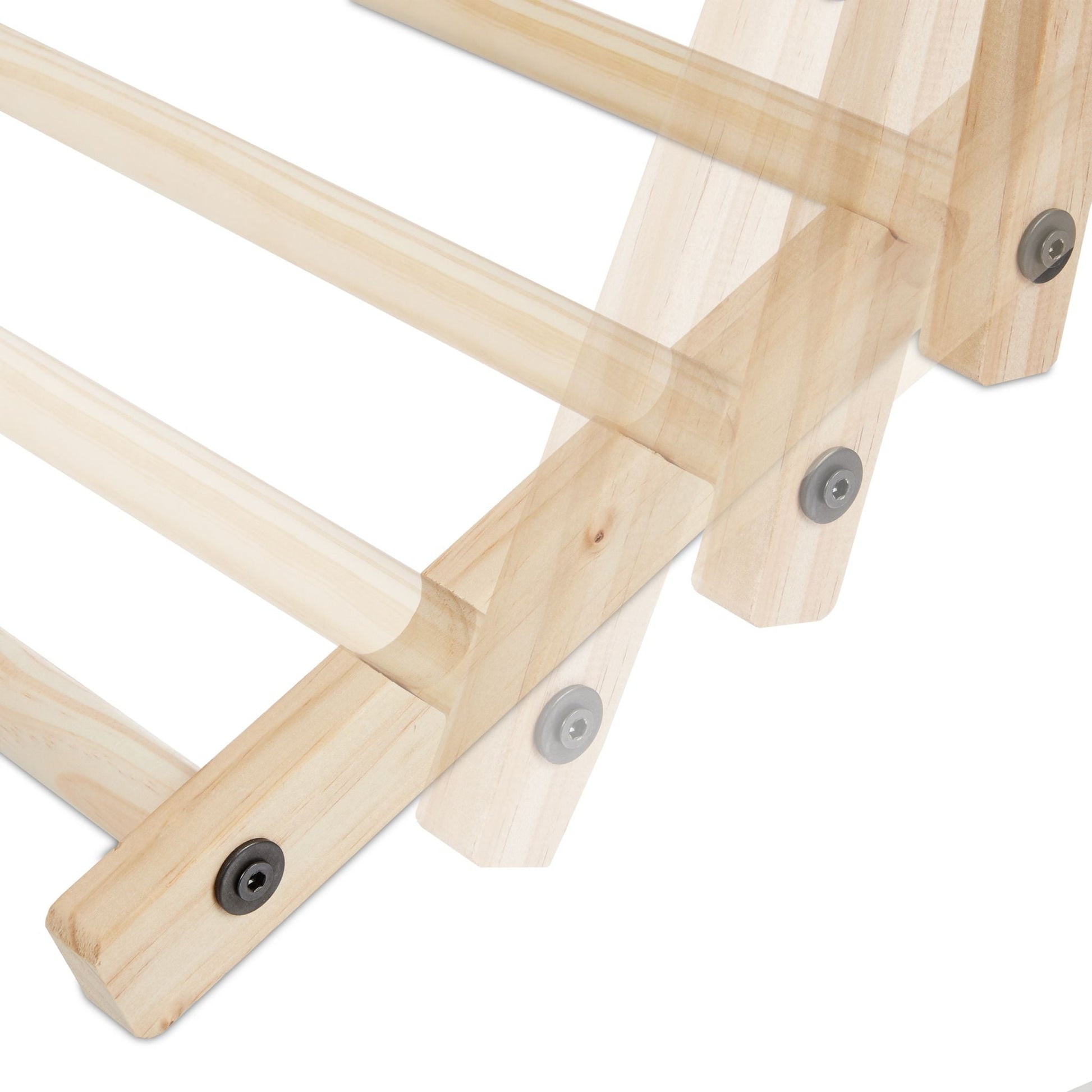 Liegestuhl Holz klappbar Anthrazit-Hellbraun von Relaxdays