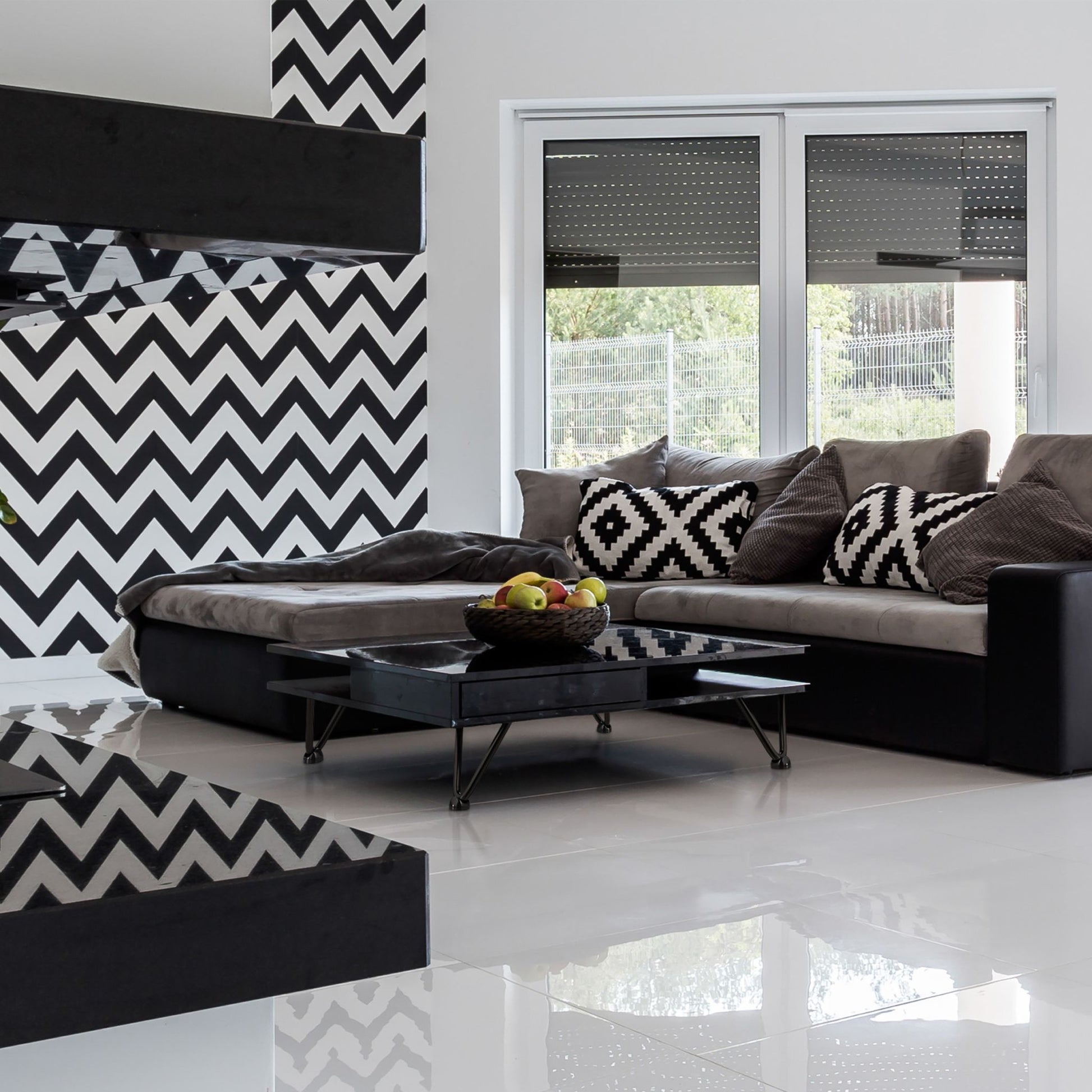 Hairpin Legs mit 2 Streben 4er-Set Schwarz von Relaxdays