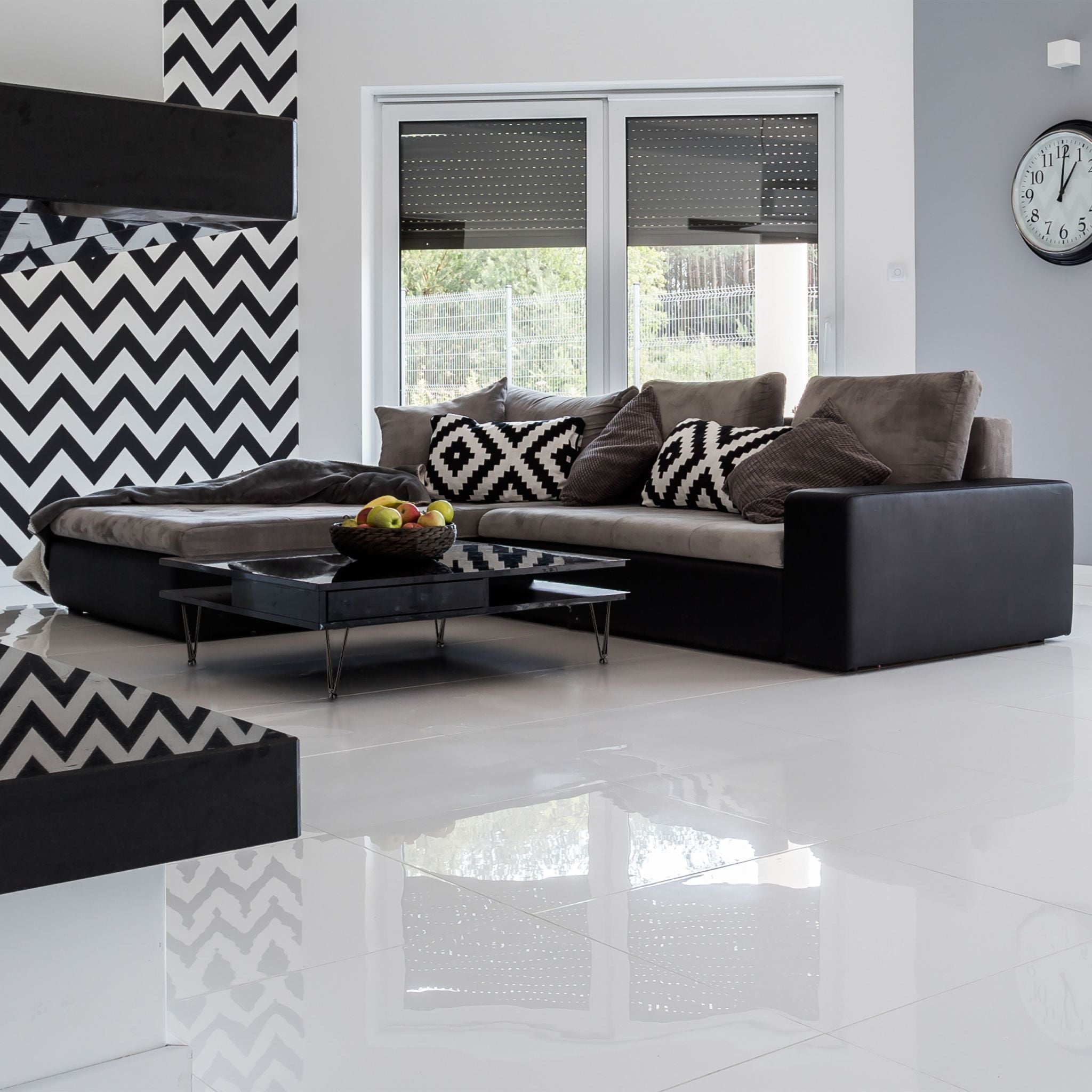 Hairpin Legs mit 3 Streben 4er-Set Schwarz von Relaxdays