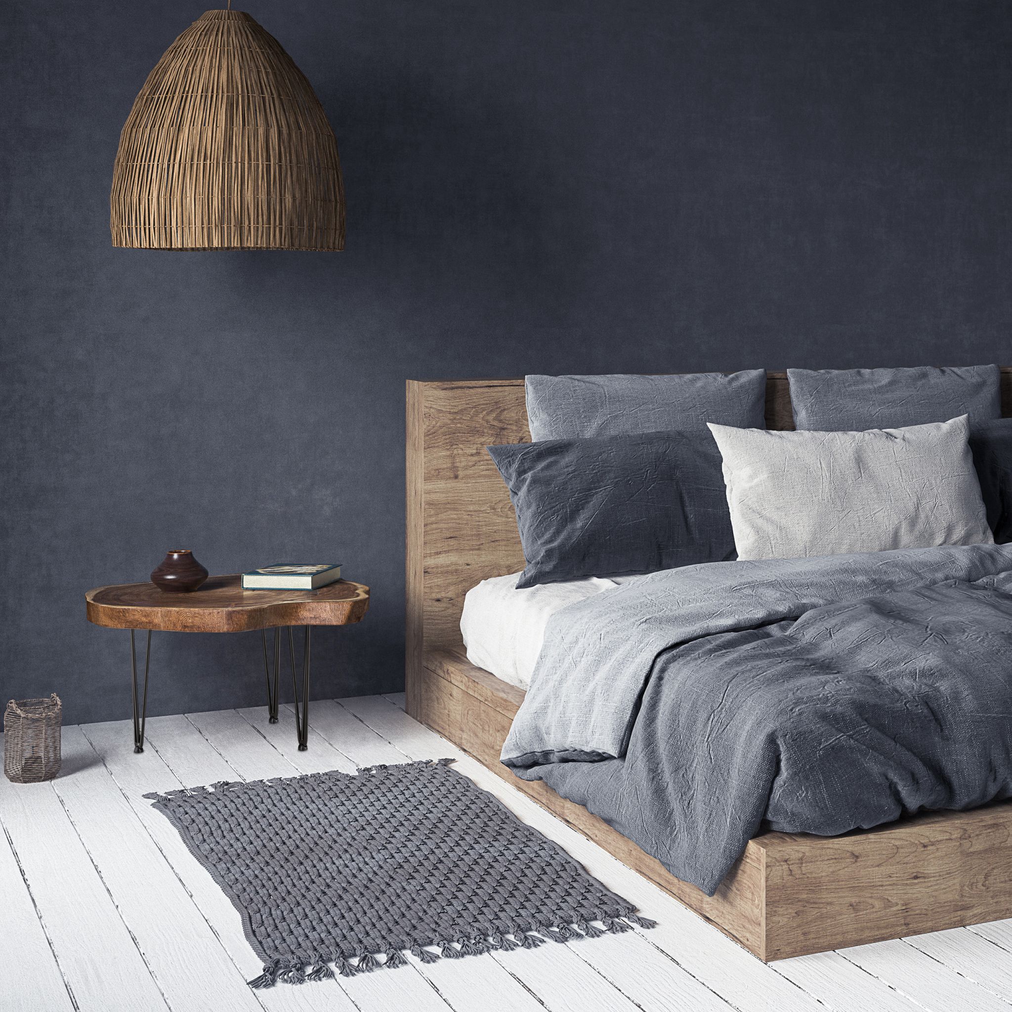 Hairpin Legs mit 3 Streben 4er-Set Schwarz von Relaxdays