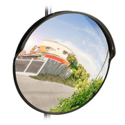 Verkehrsspiegel 45cm Schwarz von Relaxdays