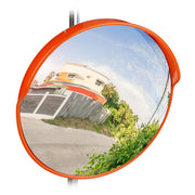Verkehrsspiegel 45cm Rot von Relaxdays