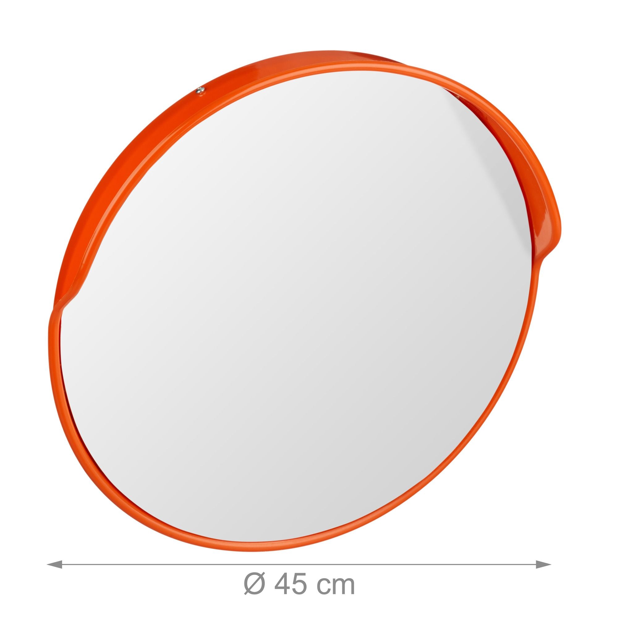 Verkehrsspiegel 45cm Rot von Relaxdays