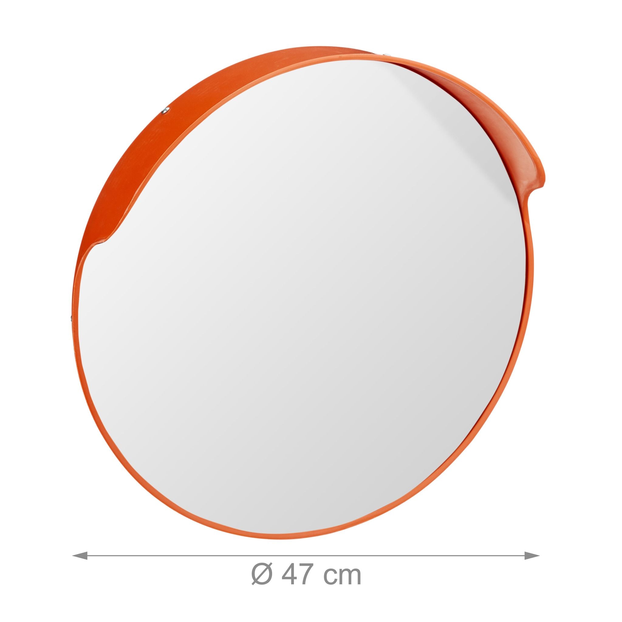 Beobachtungsspiegel 45cm Rot von Relaxdays