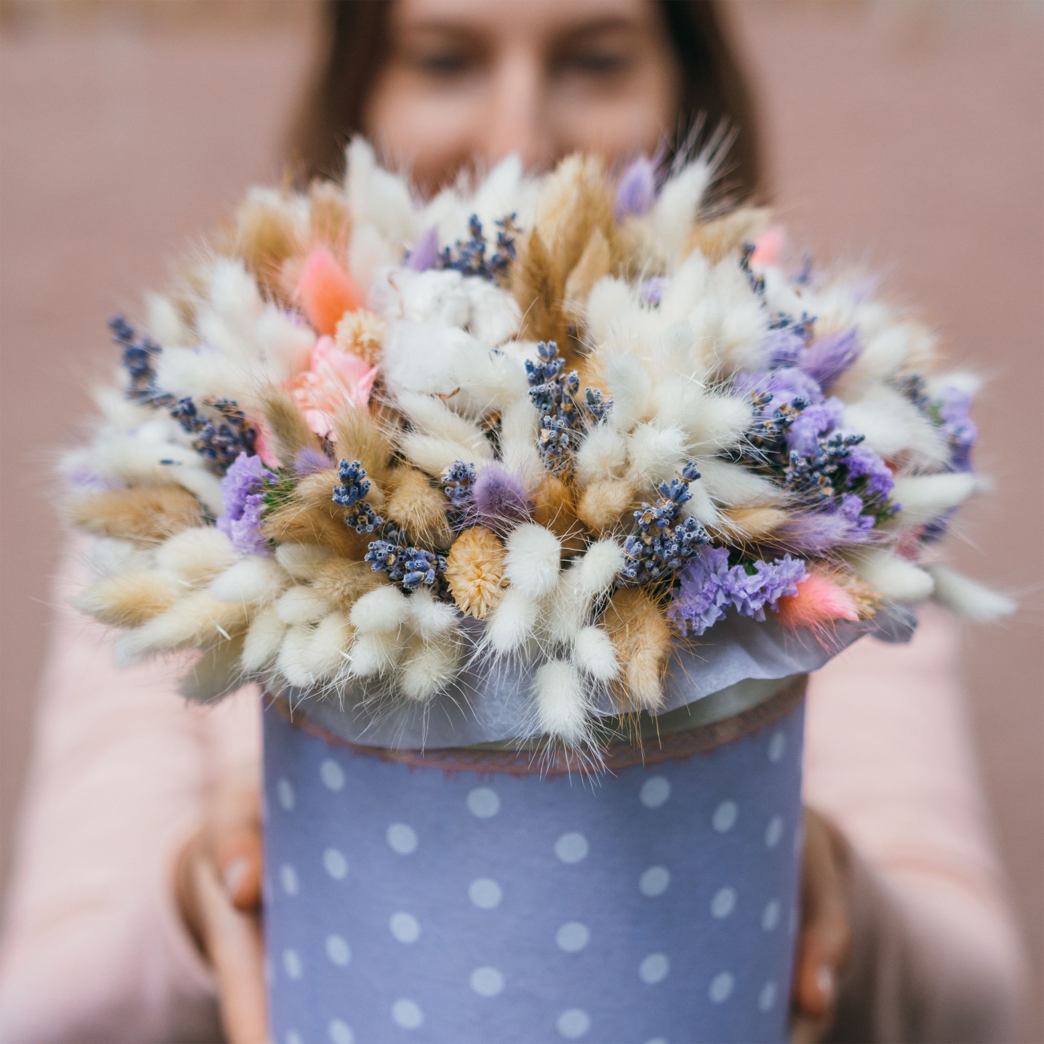 Steckschaum für Trockenblumen 4er-Set Grau von Relaxdays