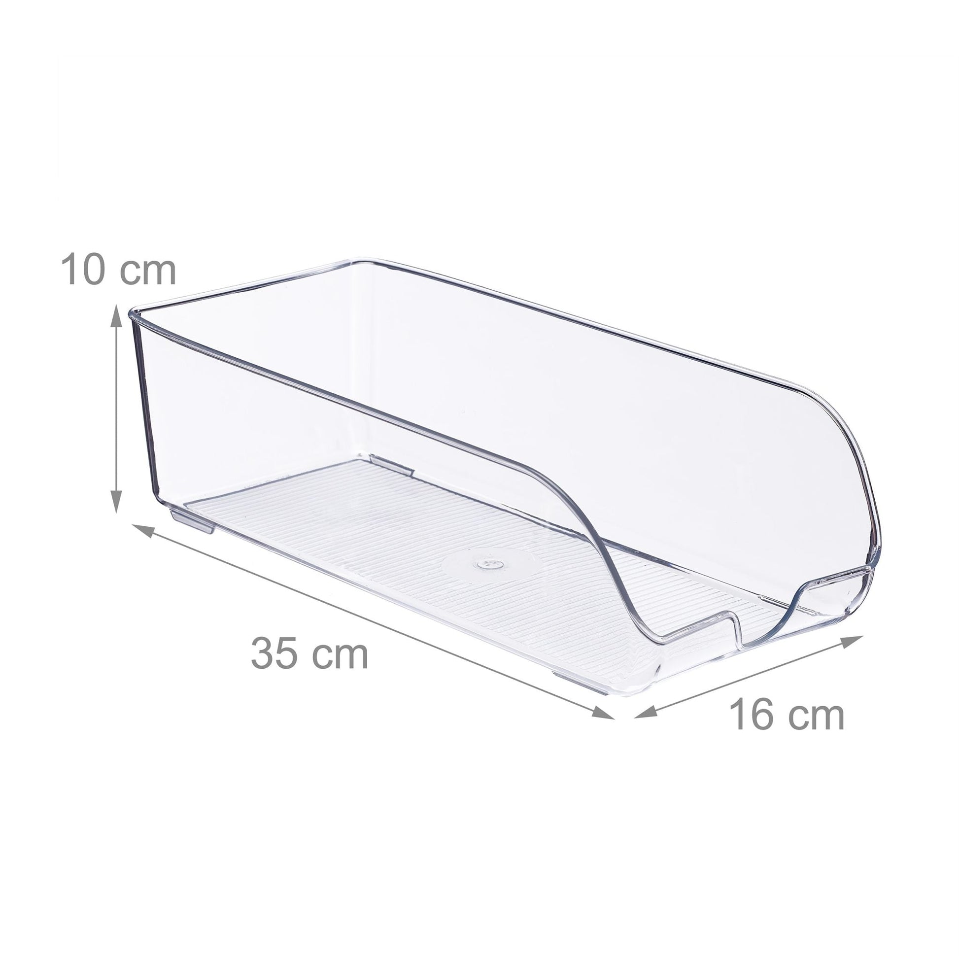 Kühlschrank Organizer Transparent von Relaxdays