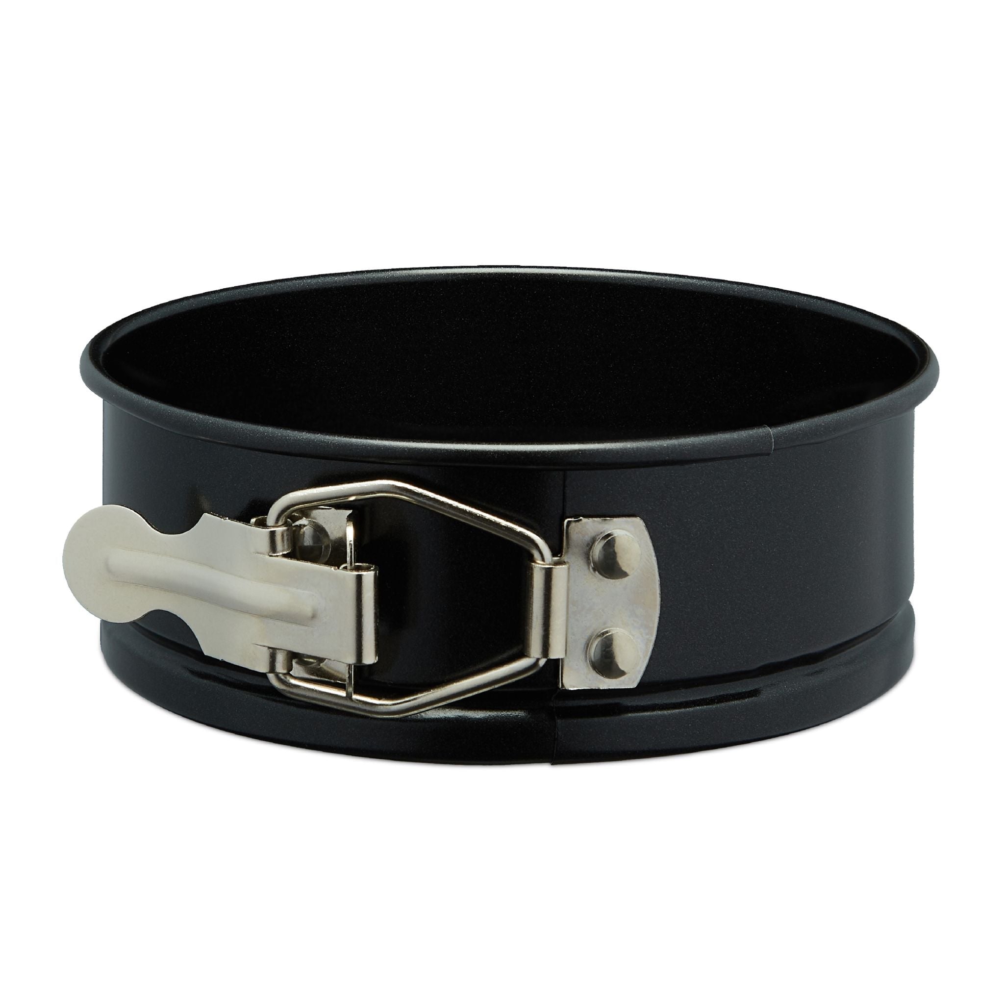 Springform klein 5er-Set Schwarz-Silber von Relaxdays