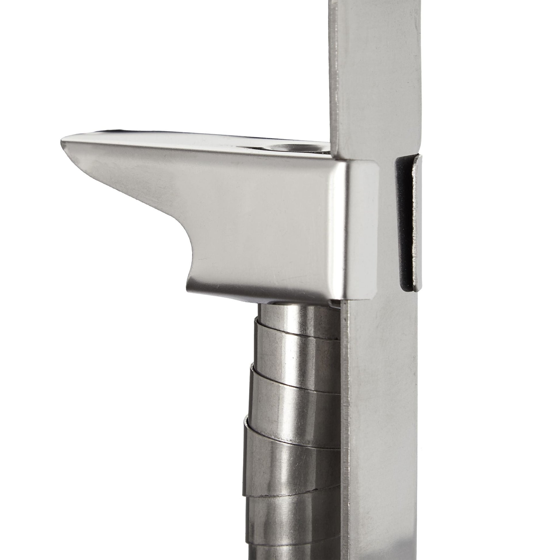 Tischklammern Edelstahl 4er-Set Silber von Relaxdays